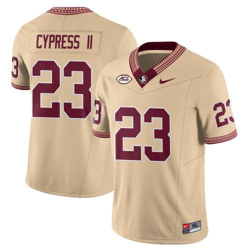 Men?s Florida State Seminoles Football Vapor Gold Jersey ? All Stitched