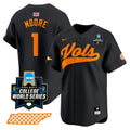 Men's Tennessee Volunteers 2024 College World Series Vapor Premier Limited Jersey V2 - All Stitched