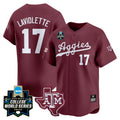 Men's Texas A&M Aggies 2024 College World Series Vapor Premier Limited Jersey - All Stitched