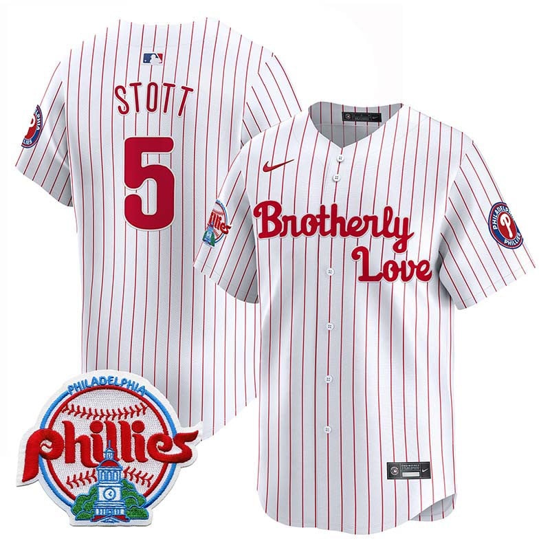 Men's Phillies Brotherly Love Vapor Premier Limited Jersey - All Stitched
