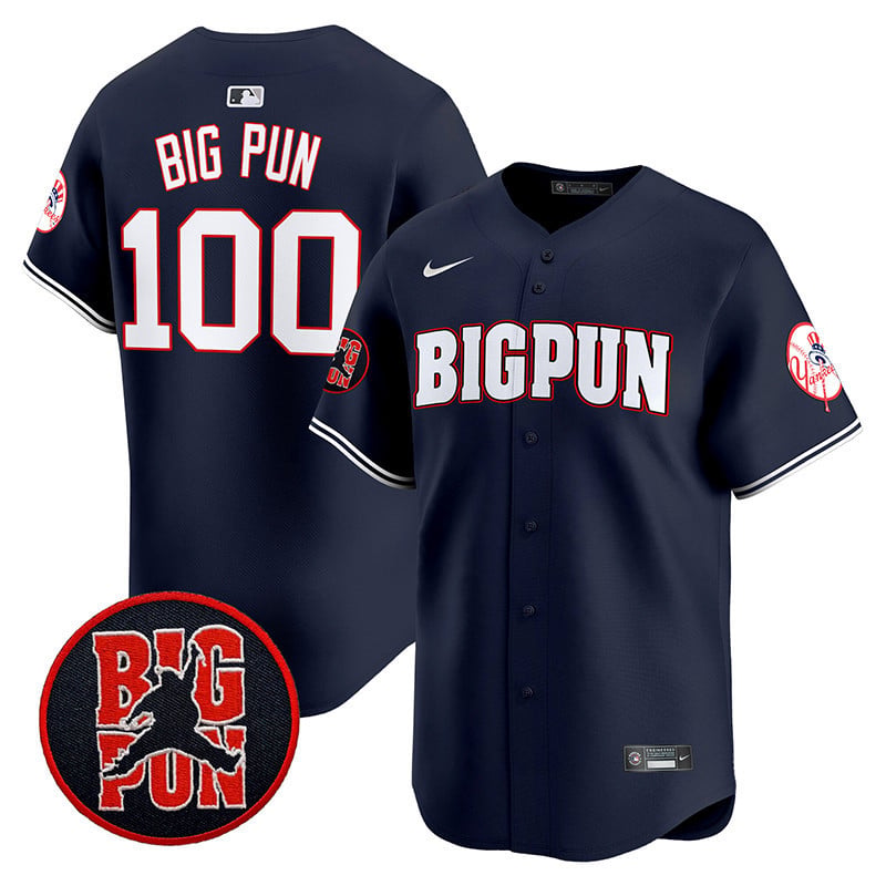 Men's New York Yankees Big Pun Vapor Premier Limited Jersey V2 - All Stitched
