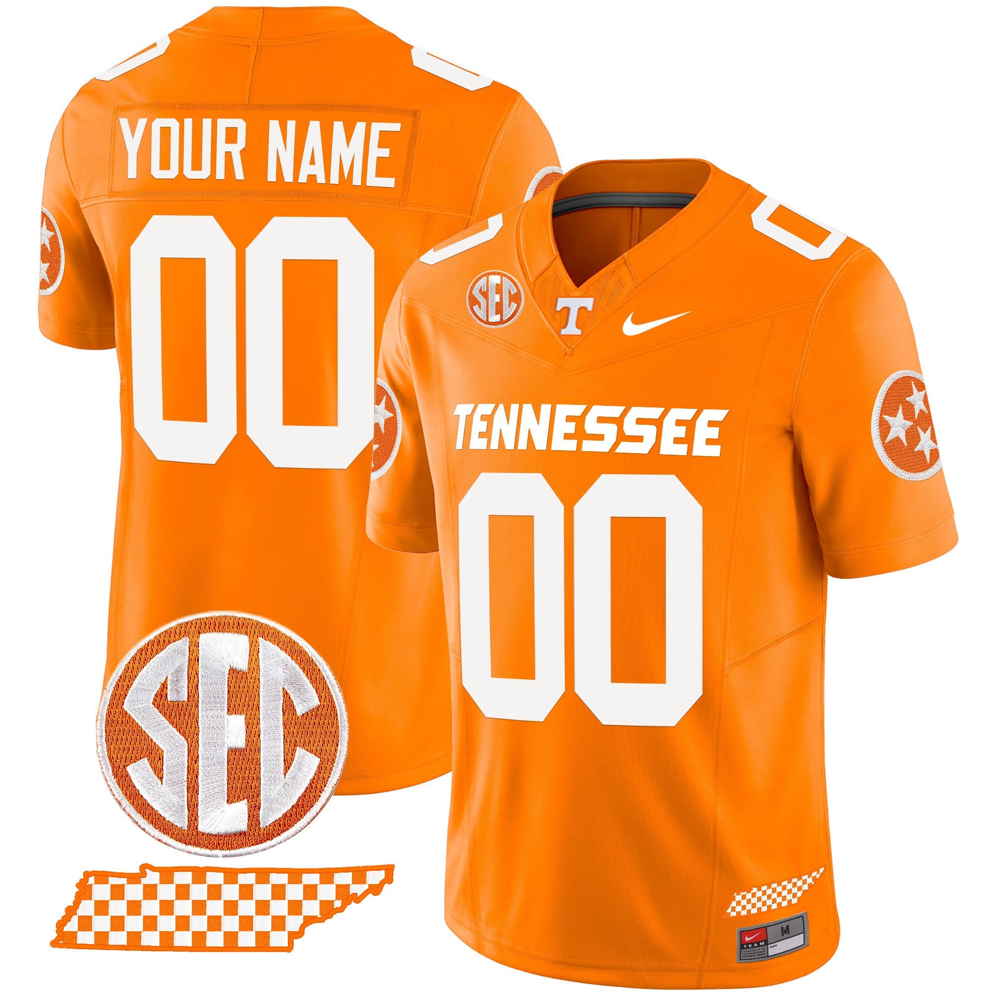 Custom Name/Gender Tennessee Volunteers 2024 Vapor Limited Jersey V2 - All Stitched