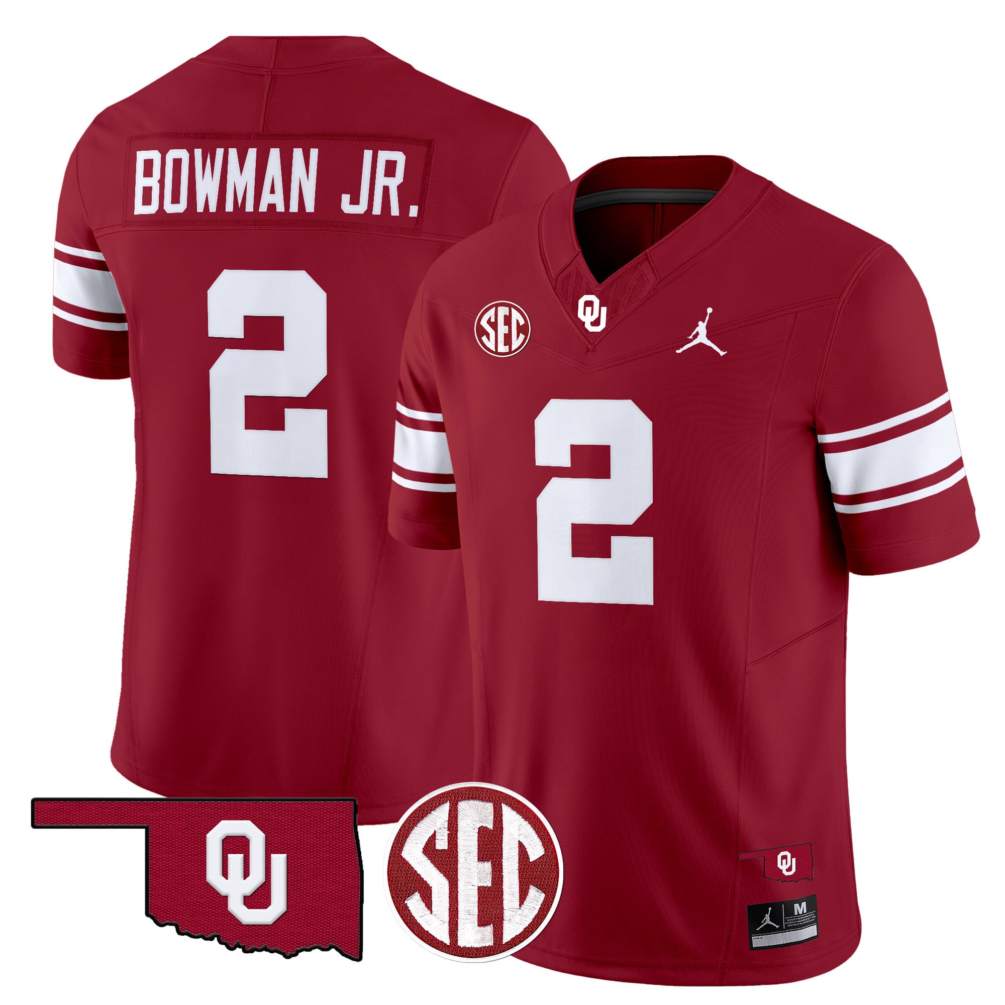 Men's Oklahoma Sooners Throwback Vapor Limited Jersey - All Stitched