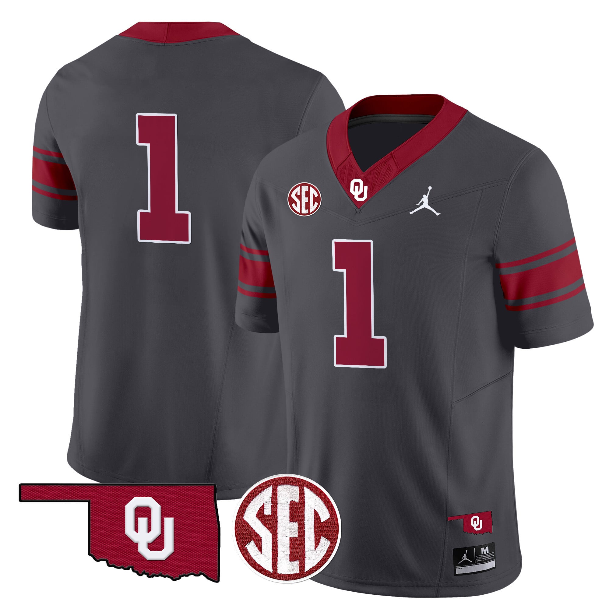 Men's Oklahoma Sooners Throwback Vapor Limited Jersey - All Stitched