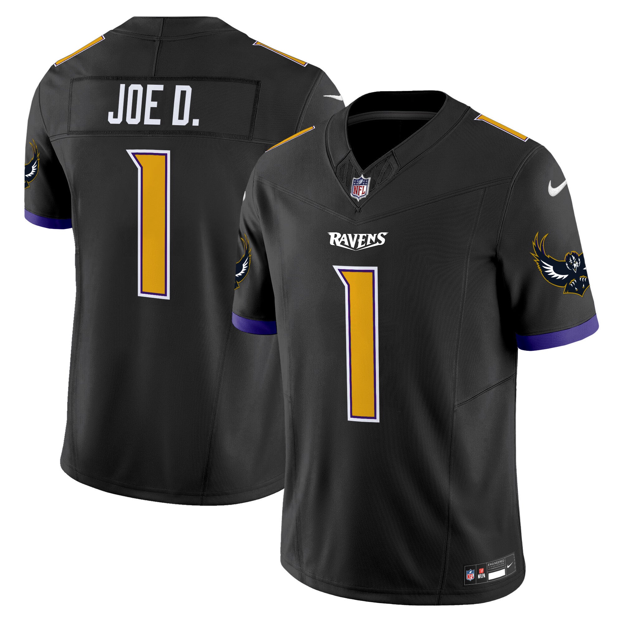Men's Ravens Special Vapor Limited Jersey V2 - All Stitched