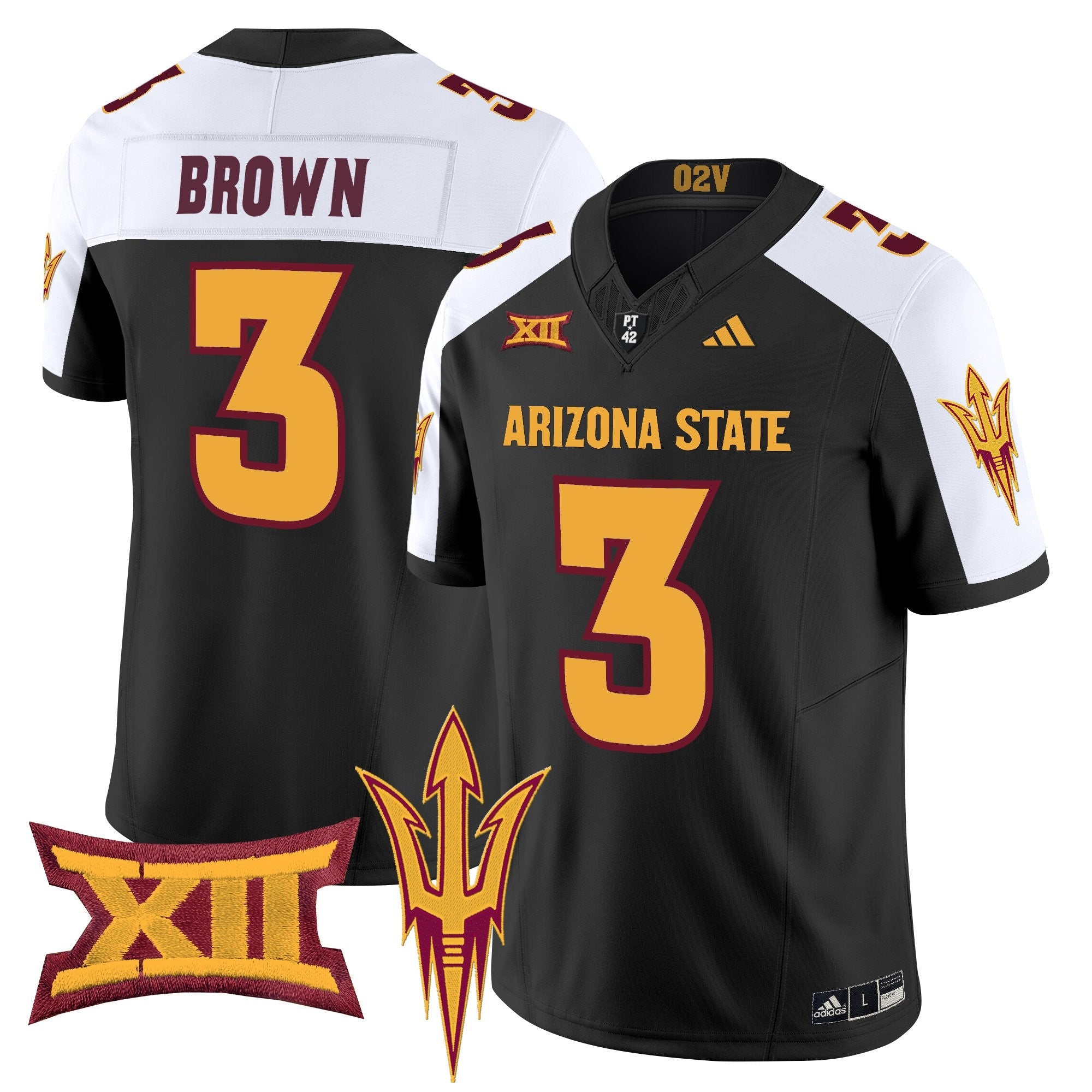 Arizona State Sun Devils 2025 Vapor Limited Jersey - All Stitched