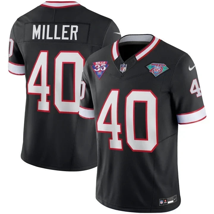 Men's Buffalo Bills 1994 Throwback Vapor Jersey - All Stitched