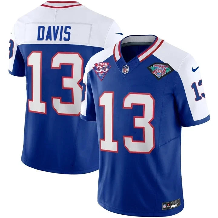 Men's Buffalo Bills 1994 Throwback Vapor Jersey - All Stitched
