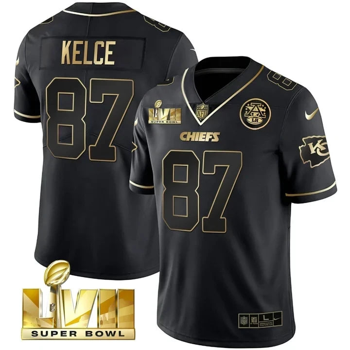 Men's Kansas City Chiefs Super Bowl Vapor Limited Jersey - All Stitched