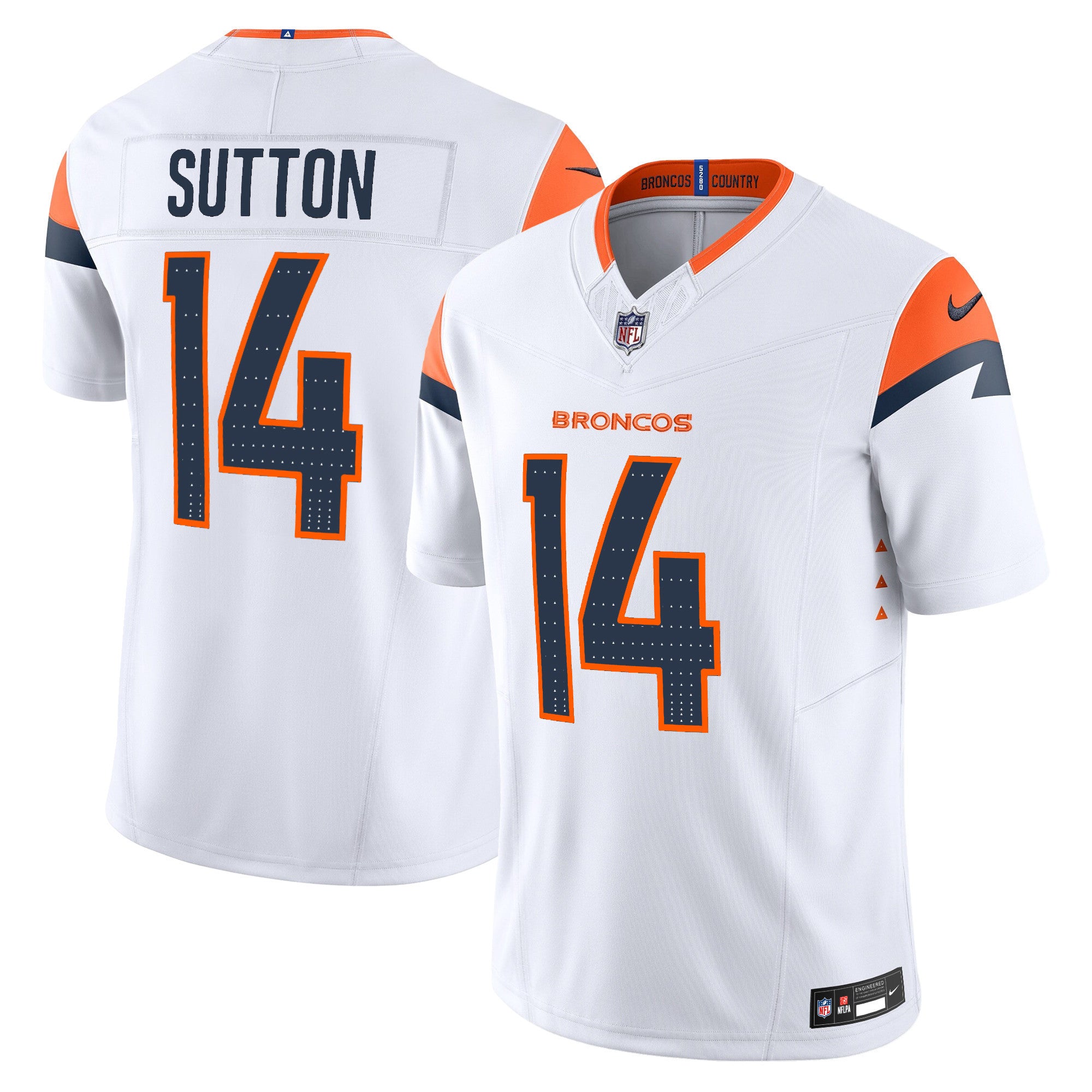 Men's Denver Broncos 2024 Vapor Limited Jersey - All Stitched