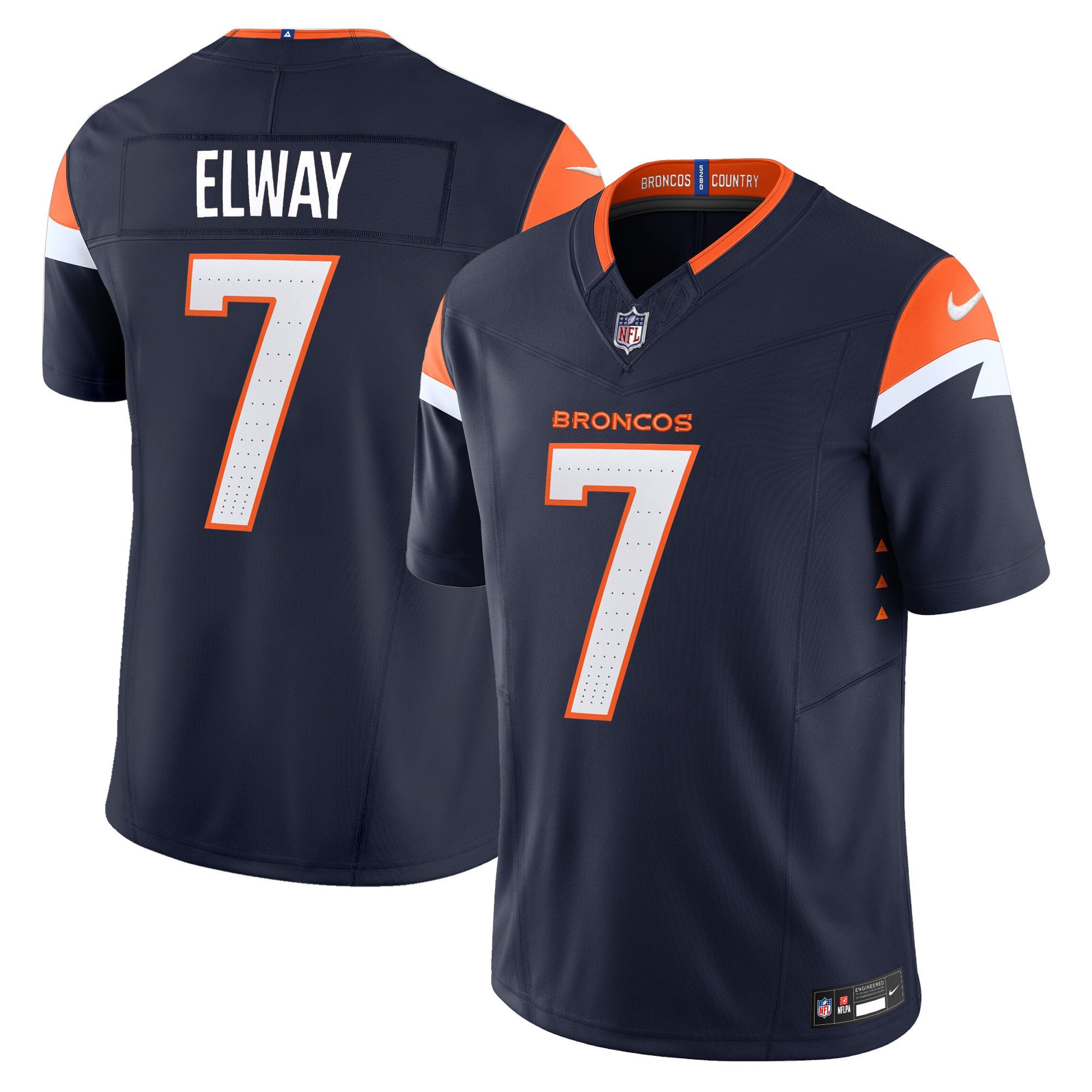 Men's Denver Broncos 2024 Vapor Limited Jersey - All Stitched