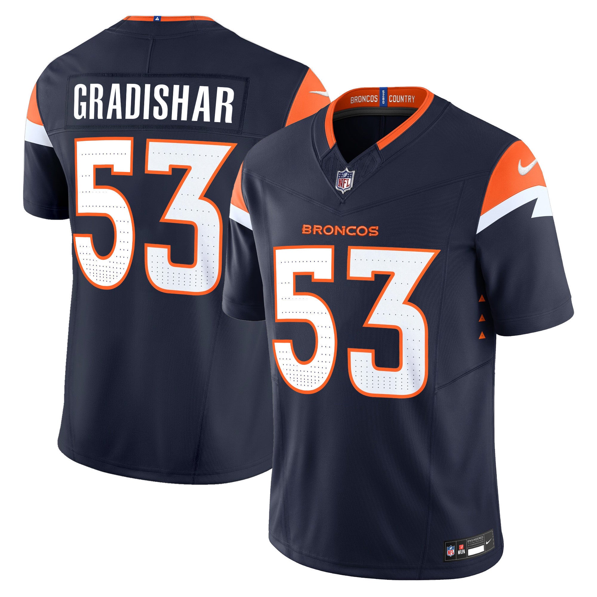 Men's Denver Broncos 2024 Vapor Limited Jersey - All Stitched