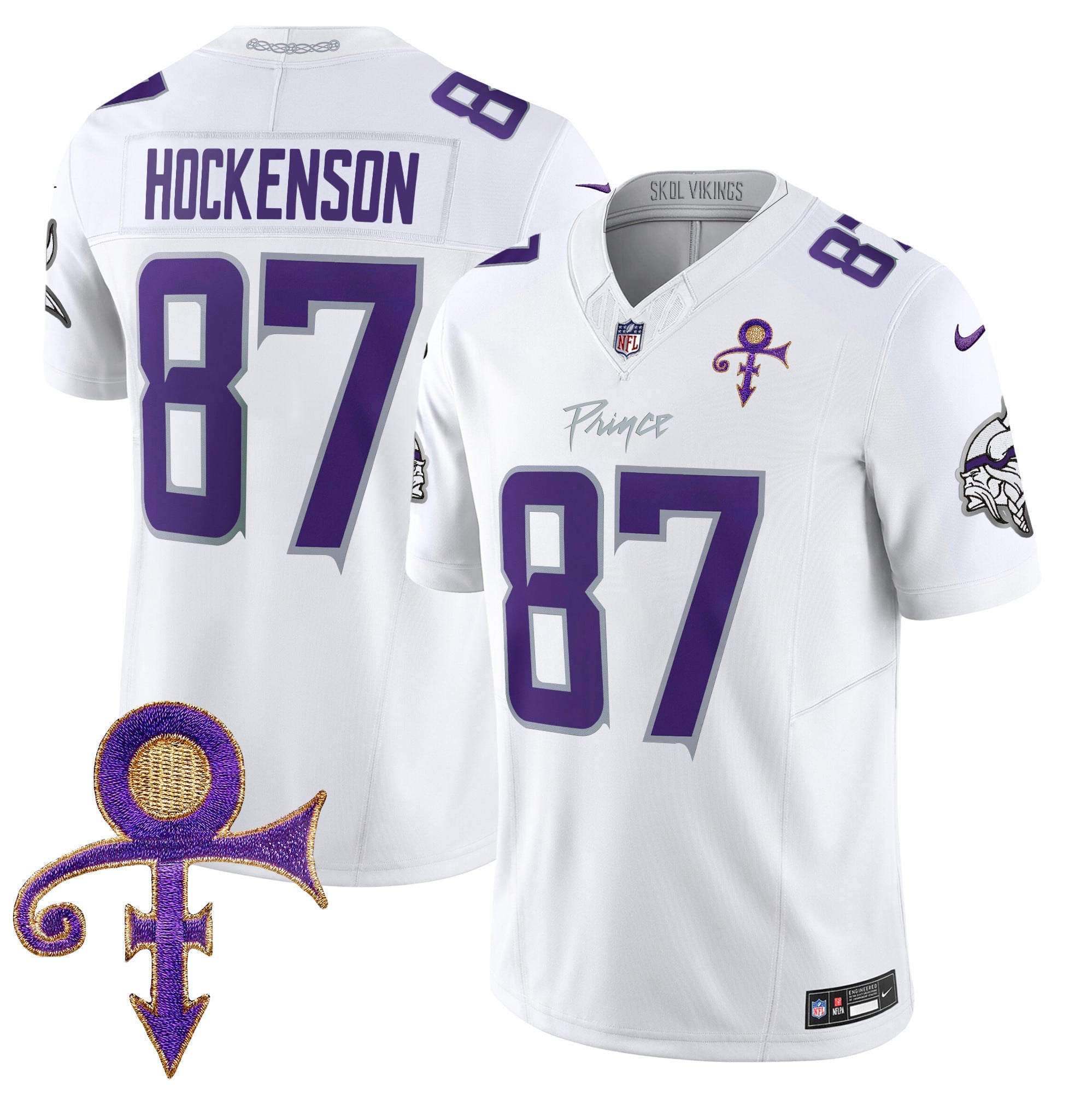 Women's Minnesota Vikings 2024 Prince Vapor Limited Jersey - All Stitched