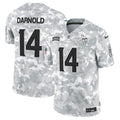 Minnesota Vikings 2024 Salute to Service Vapor Limited Jersey - Arctic Camo - All Stitched