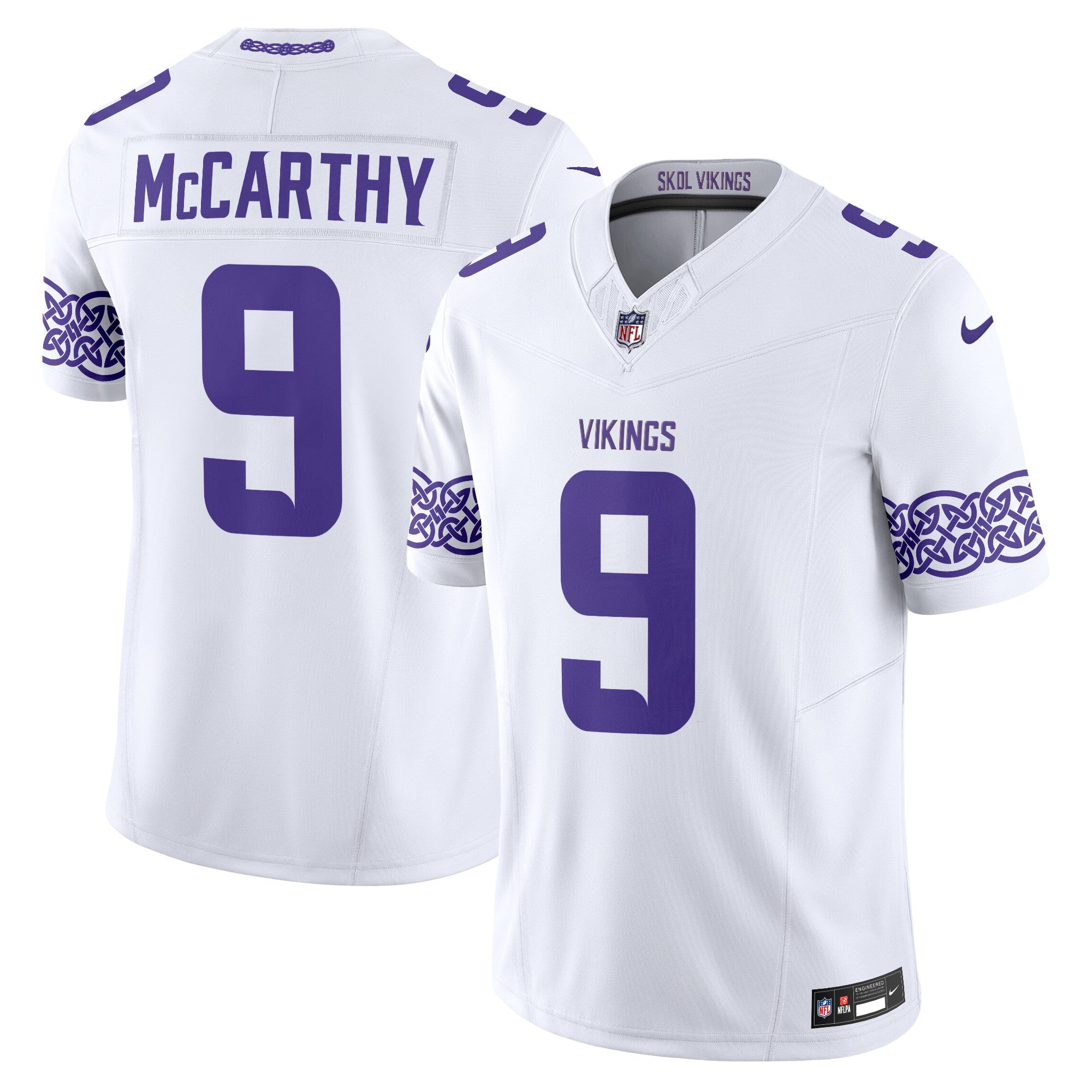 Men's Minnesota Vikings Nordic Pattern Vapor Limited Jersey - All Stitched