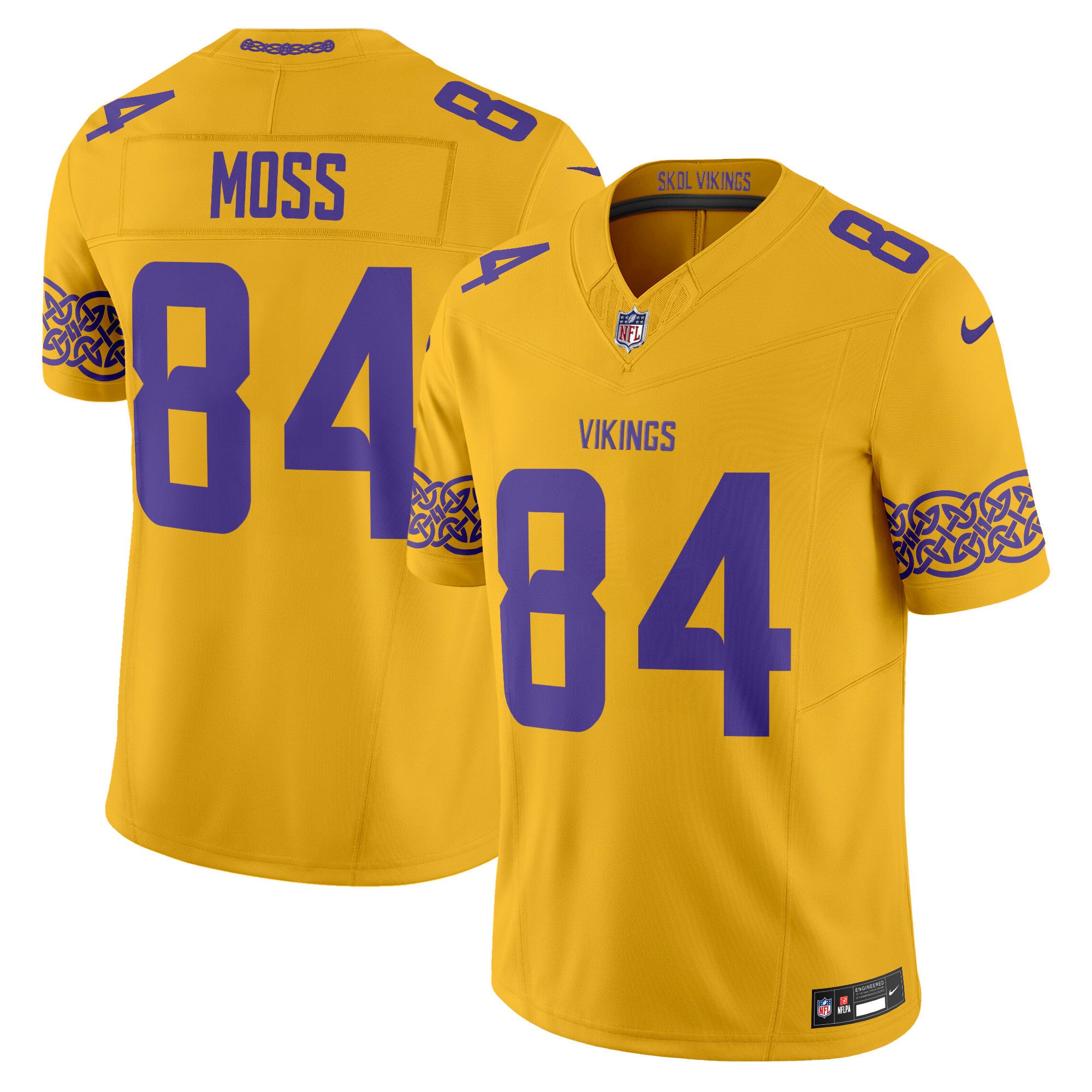 Men's Minnesota Vikings Nordic Pattern Vapor Limited Jersey - All Stitched