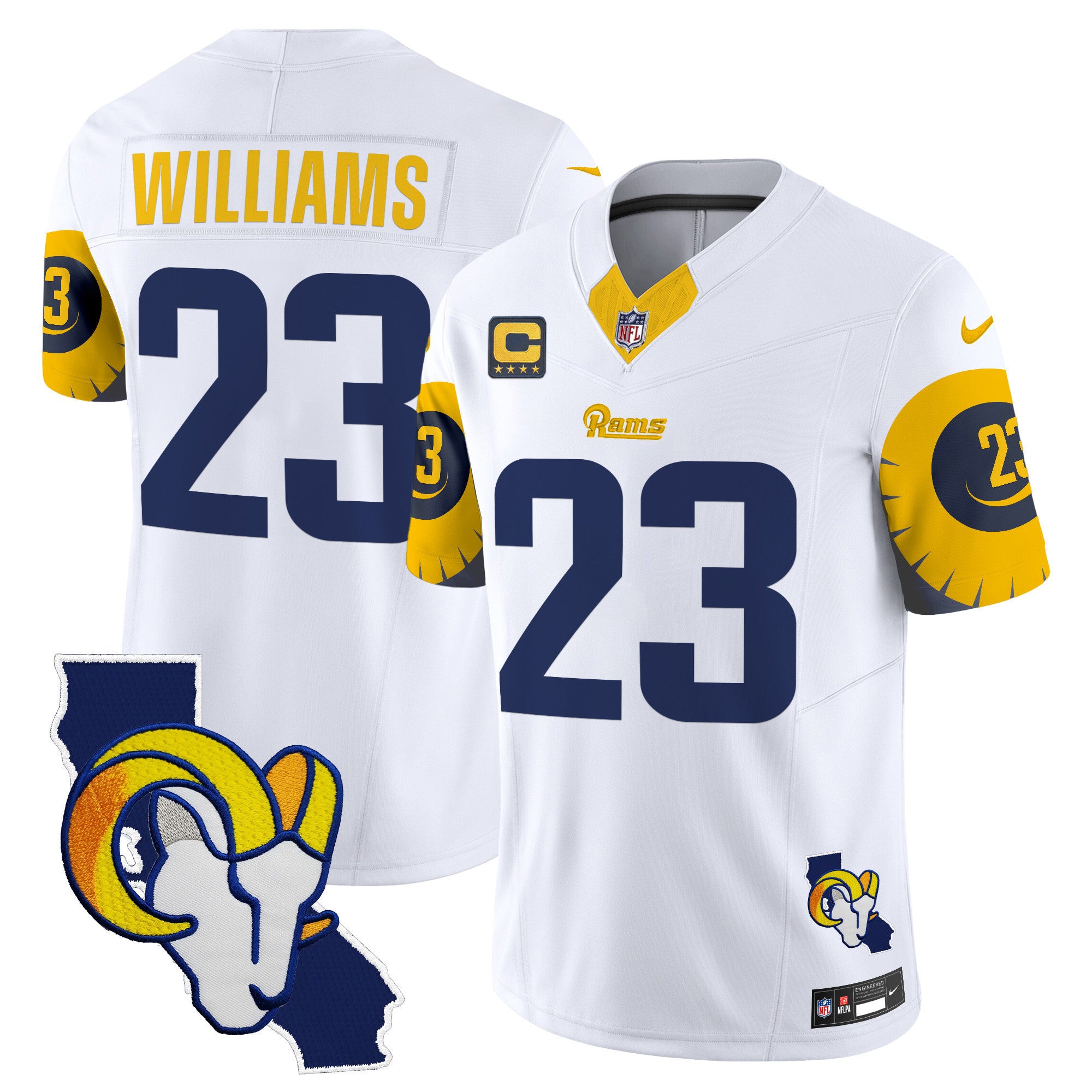 Men's Rams Special Vapor Limited Jersey V2 - All Stitched