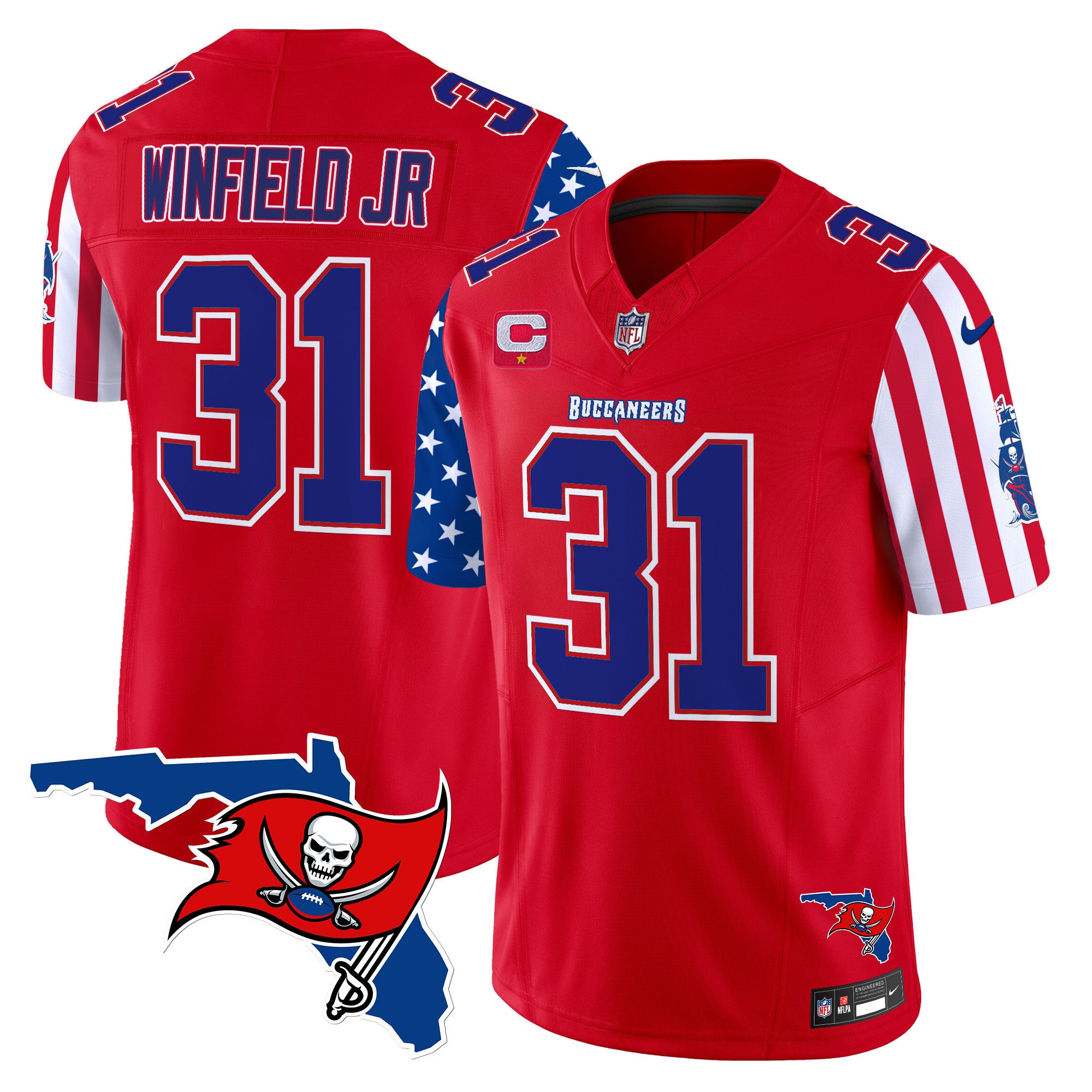 Men's Buccaneers American Style Vapor Limited Jersey - All Stitched