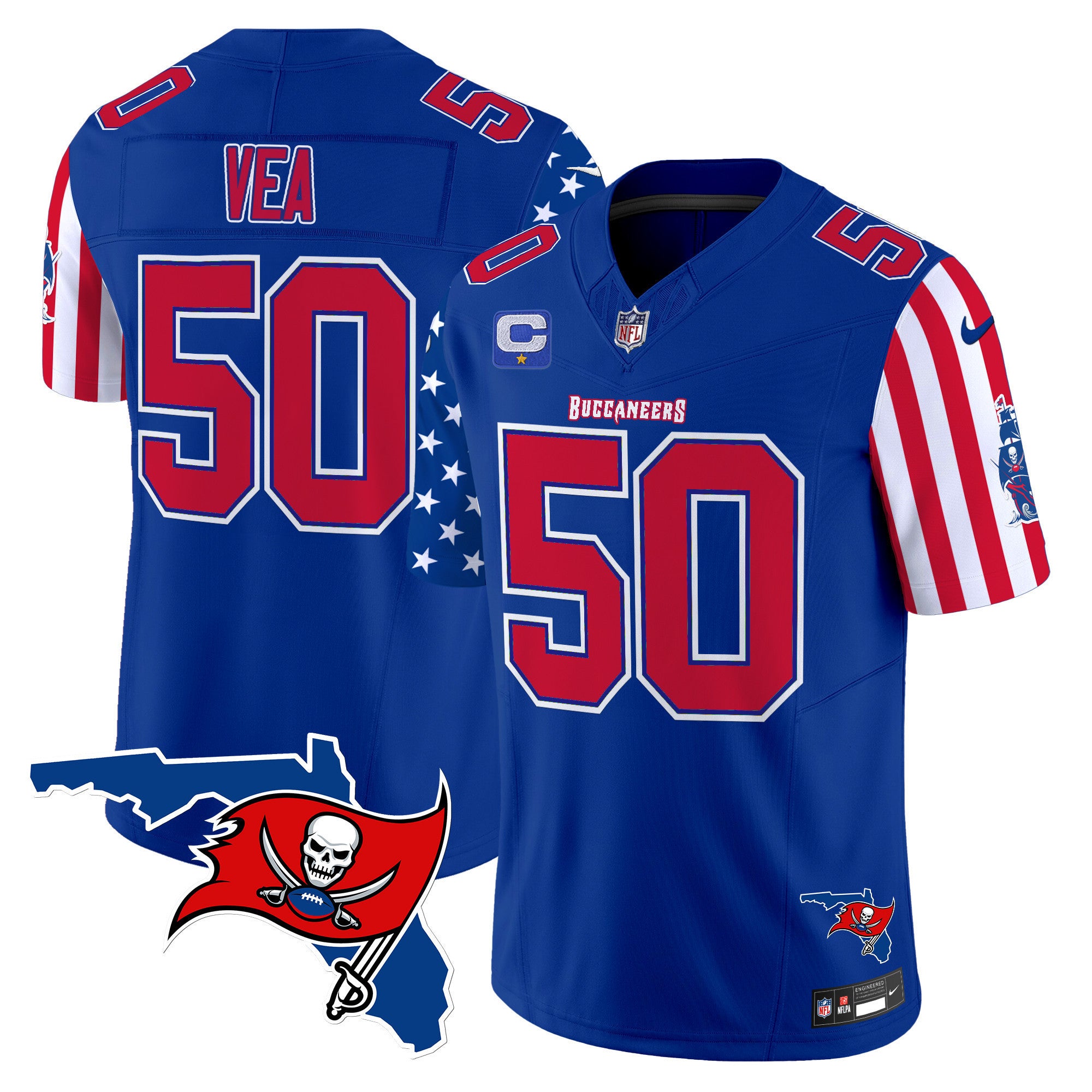 Men's Buccaneers American Style Vapor Limited Jersey - All Stitched