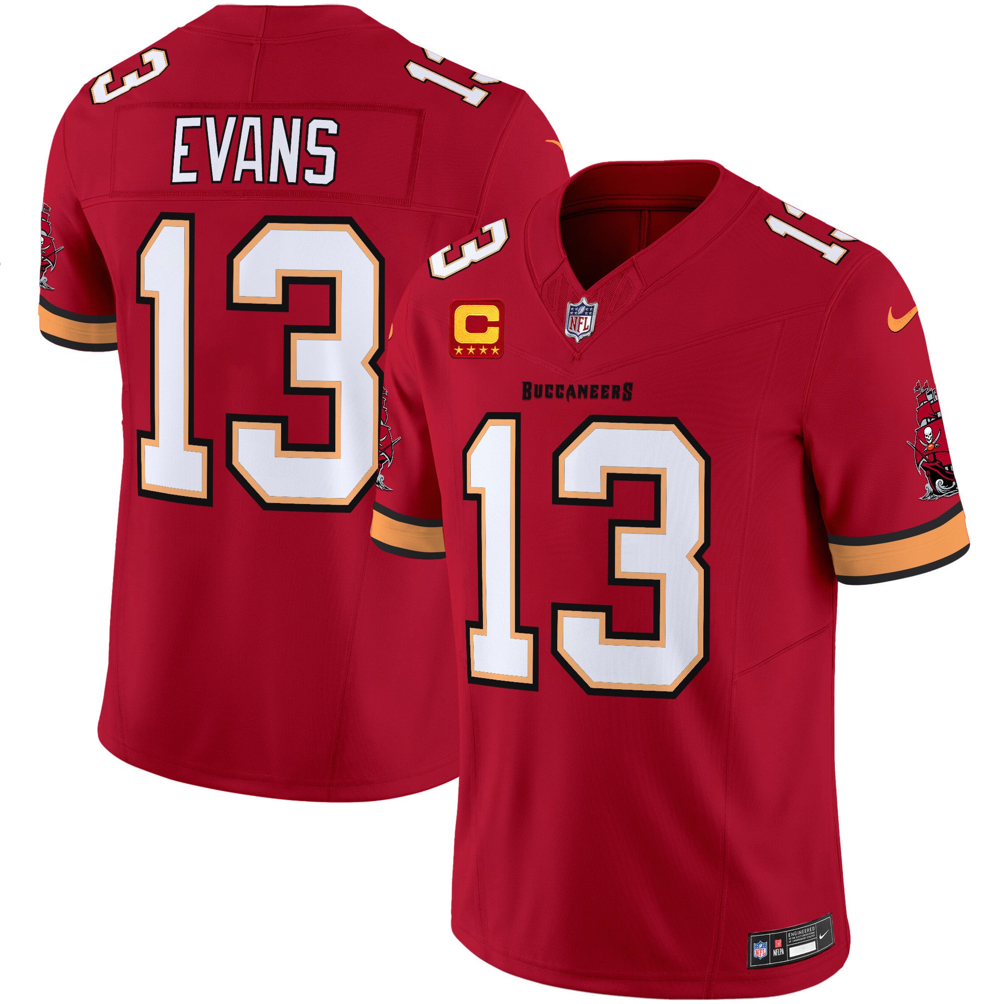 Men's Buccaneers Throwback Vapor Limited Jersey V3 - All Stitched