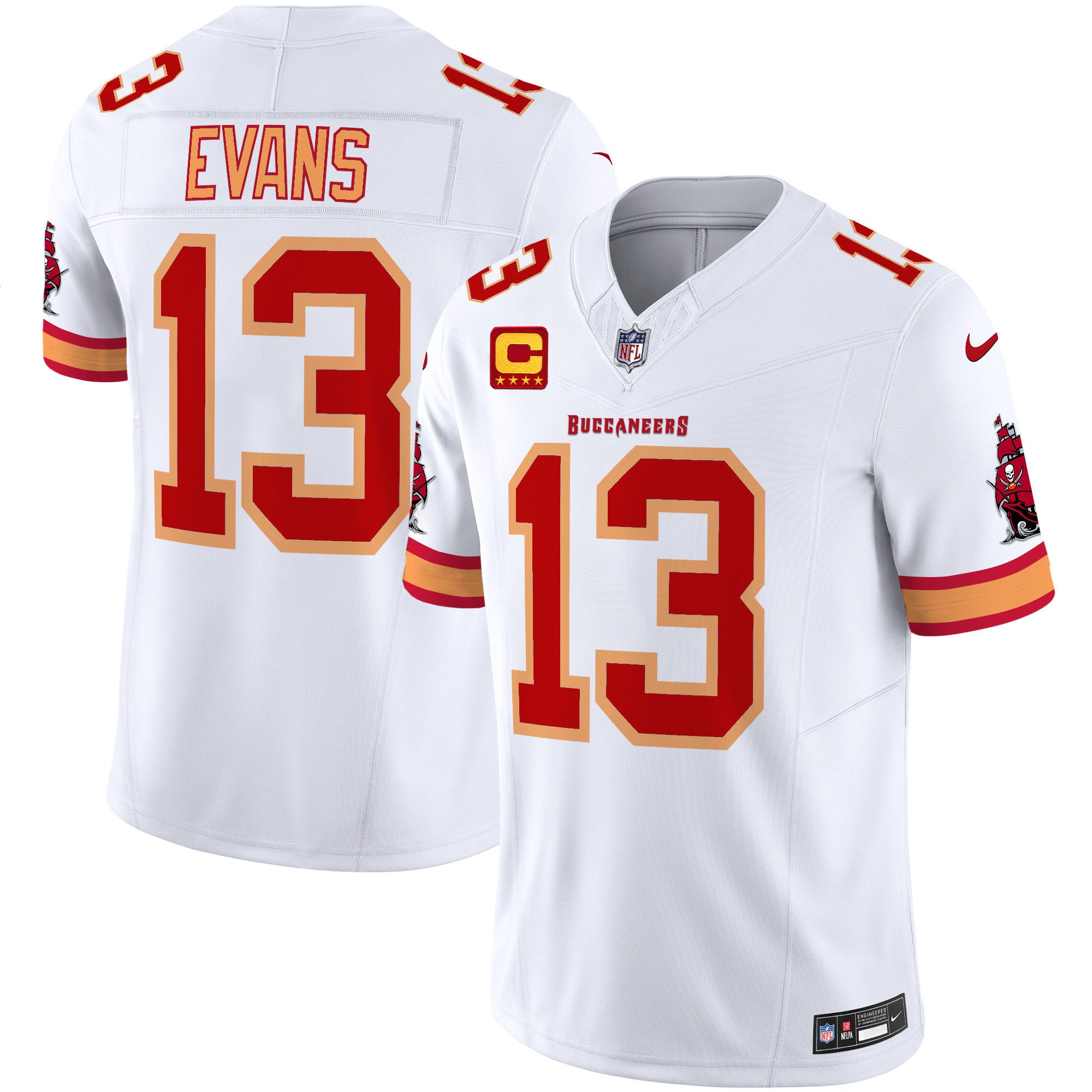 Men's Buccaneers Throwback Vapor Limited Jersey V3 - All Stitched