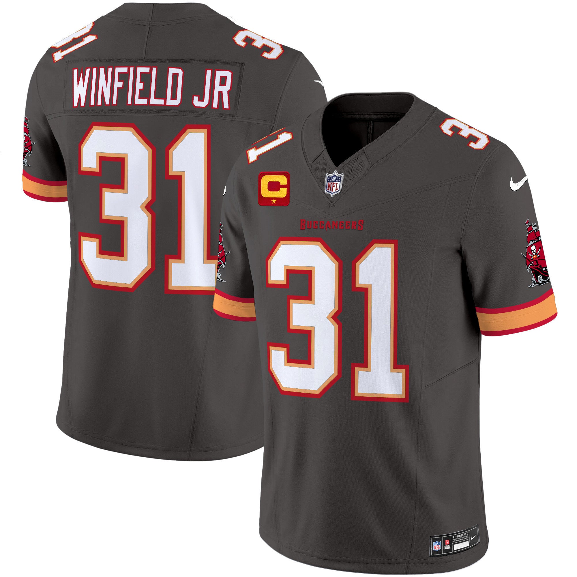 Men's Buccaneers Throwback Vapor Limited Jersey V3 - All Stitched