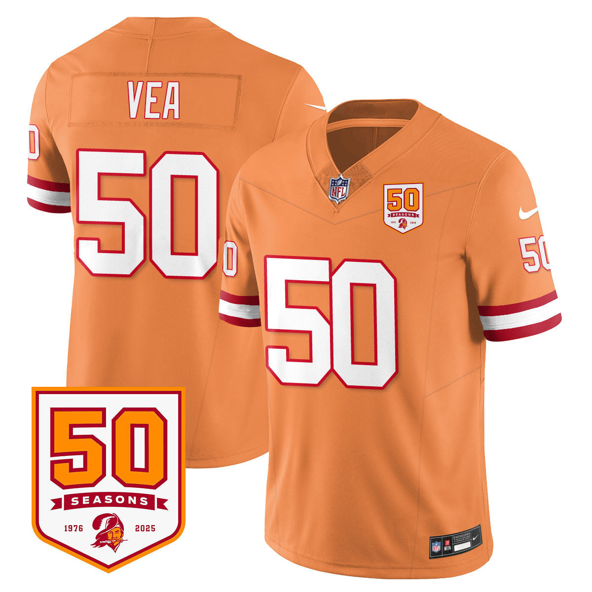 Men's Tampa Bay Buccaneers '76 Vapor Limited Jersey - All Stitched