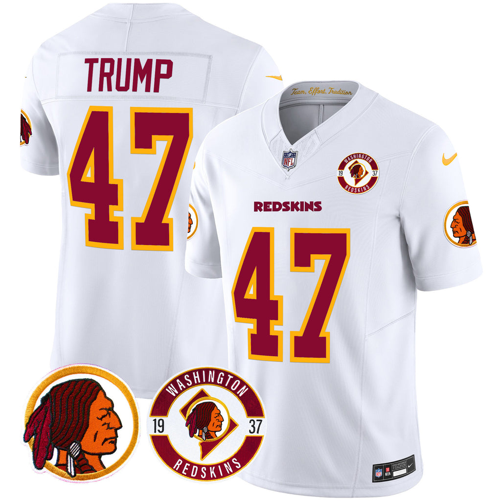 Men's Washington Redskins 2024 Vapor Limited Jersey - Est. 1937 Patch - All Stitched