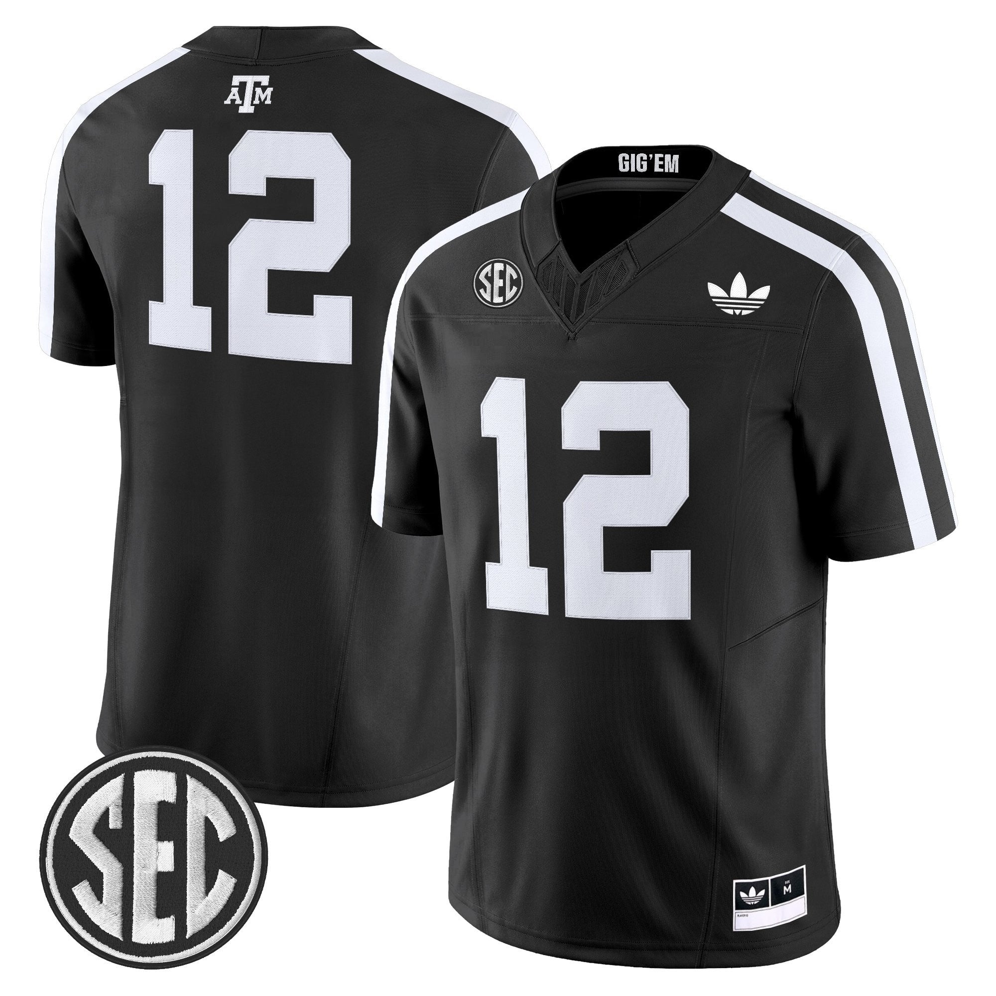 Men's Texas A&M Aggies 2025 Vapor Limited Jersey V2 - All Stitched