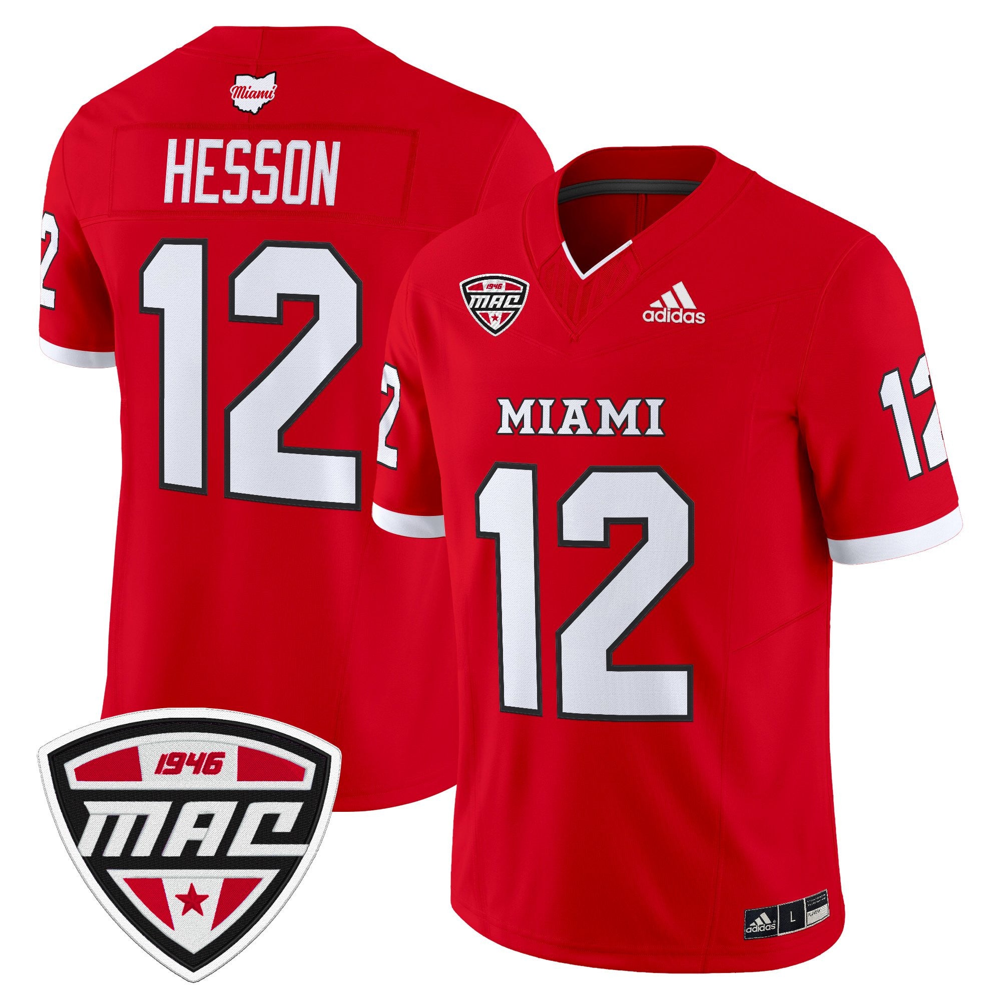 Men's Miami (OH) RedHawks 2025 Vapor Limited Jersey - All Stitched