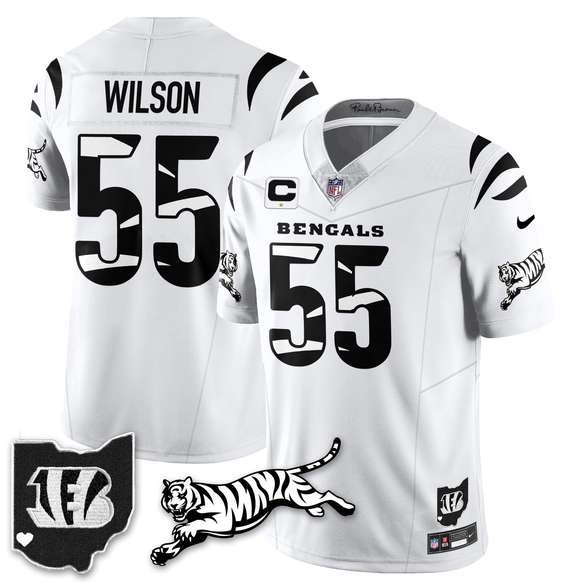 Cincinnati Bengals Vapor F.U.S.E. Limited Jersey - All Stitched