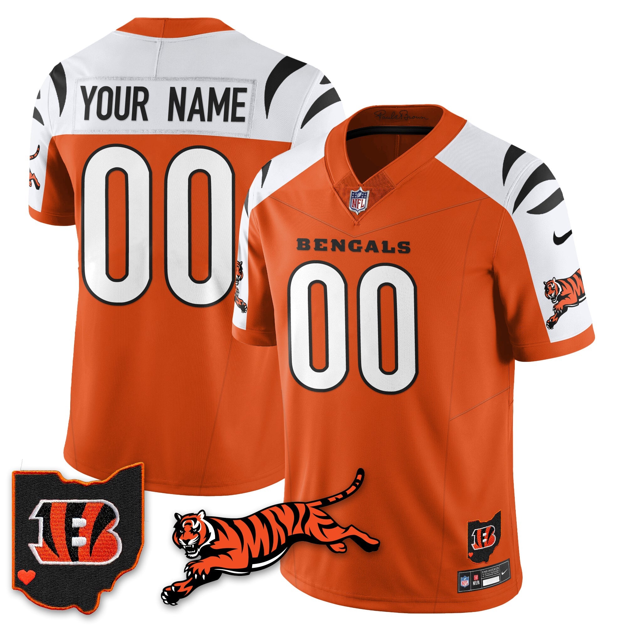 Cincinnati Bengals Vapor F.U.S.E. Limited Jersey - All Stitched