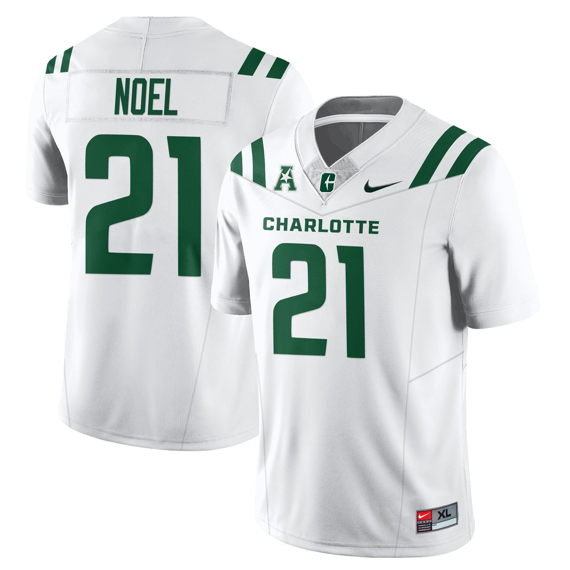 Men's Charlotte 49ers Football 2025 Vapor Limited Jersey - All Stitched
