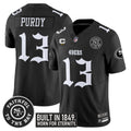 Men's San Francisco 49ers 'Fog City Gothic Edition' Vapor Limited Jersey - All Stitched