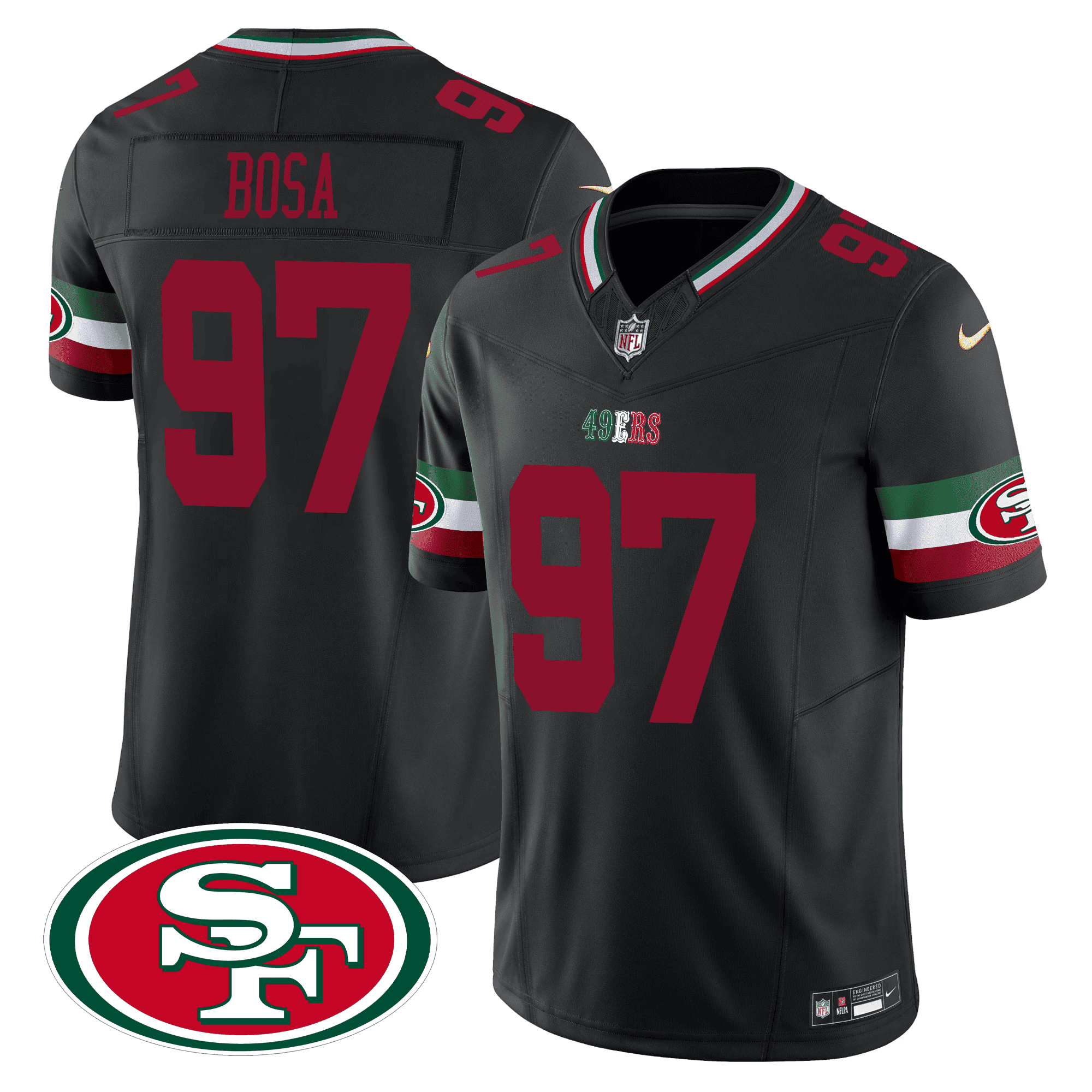 Men's San Francisco 49ers Limited Jersey - Mexico Edition