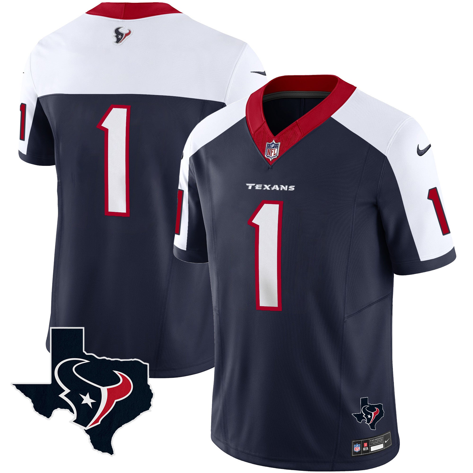 Men's Houston Texans Vapor Limited Jersey - All Stitched