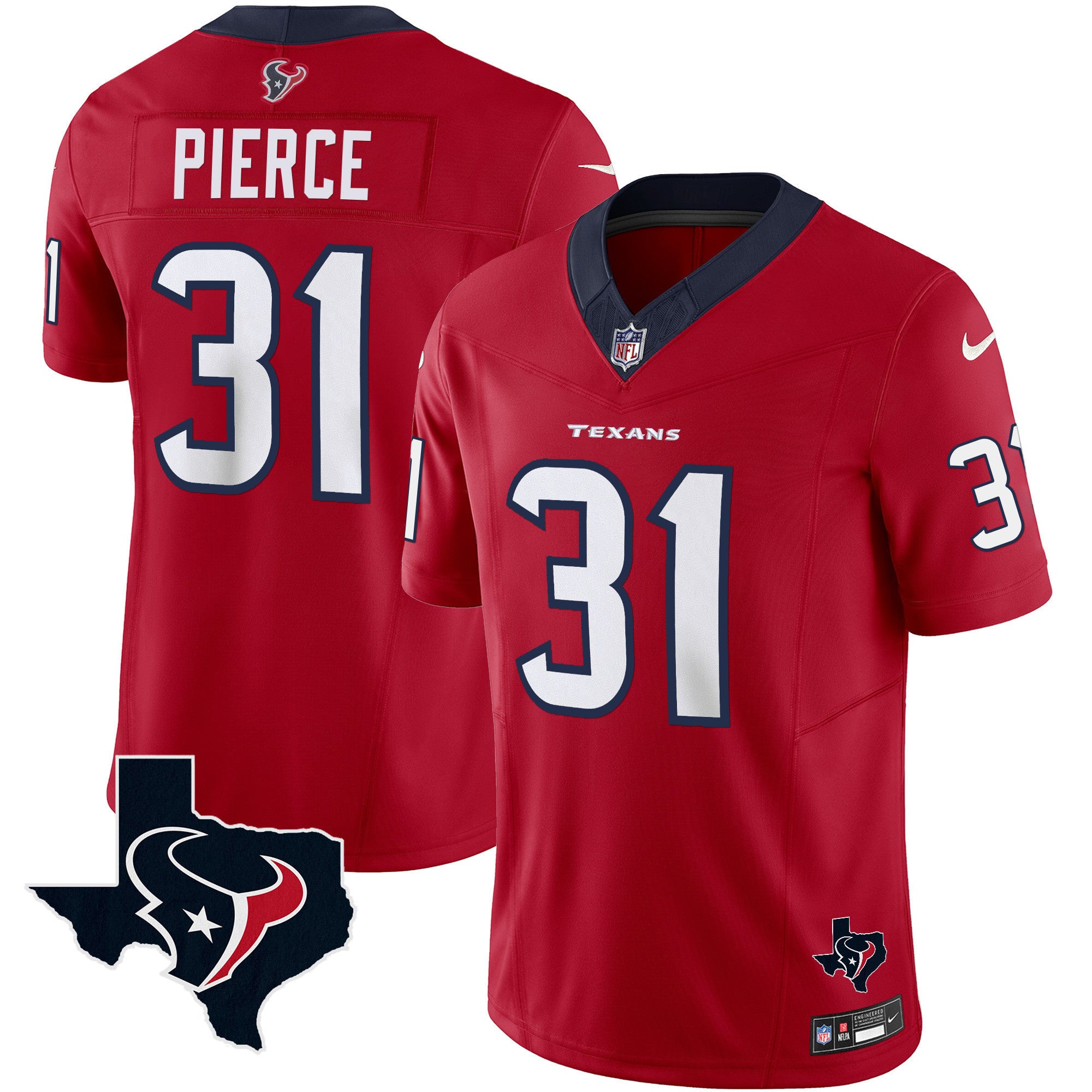 Men's Houston Texans Vapor Limited Jersey - All Stitched