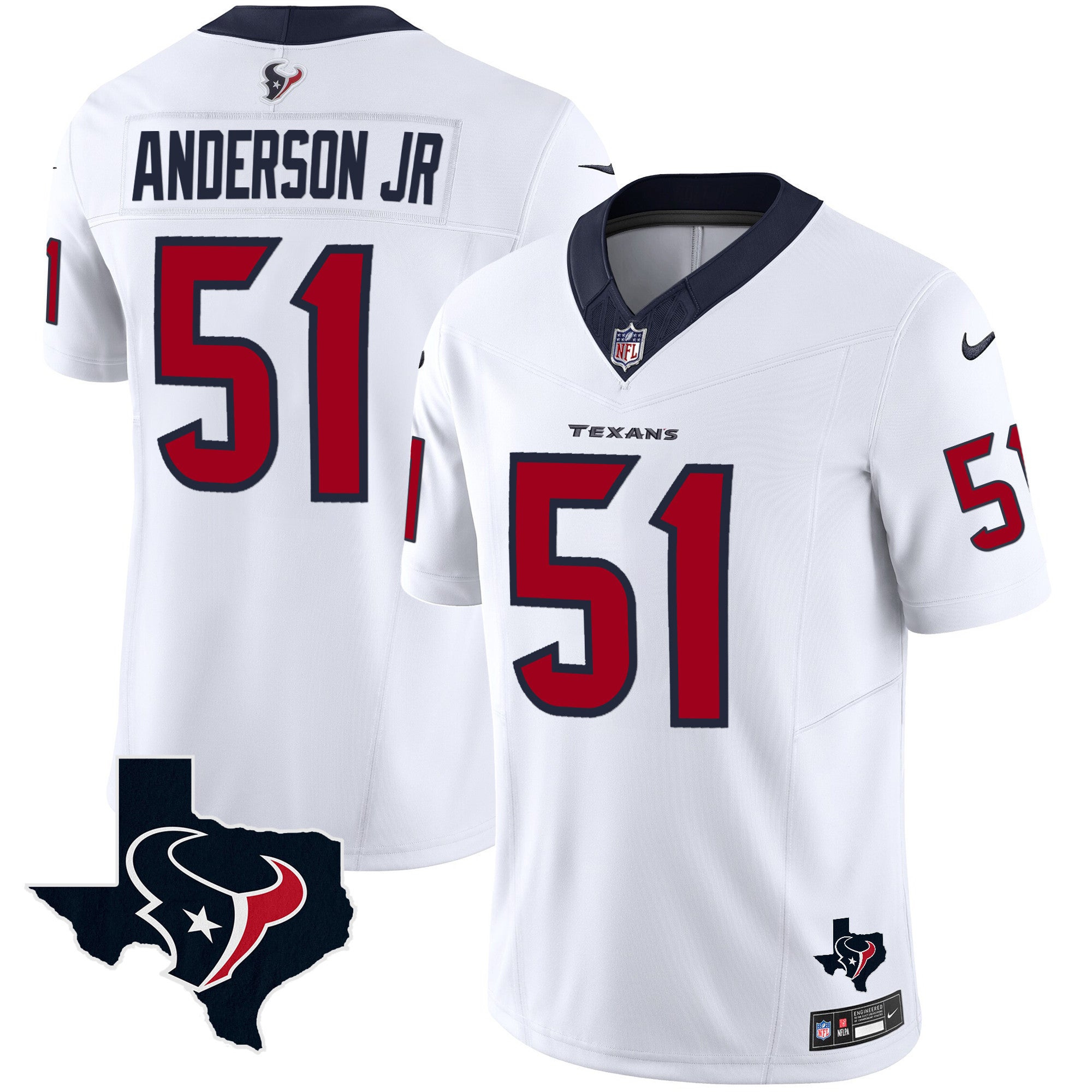 Men's Houston Texans Vapor Limited Jersey - All Stitched