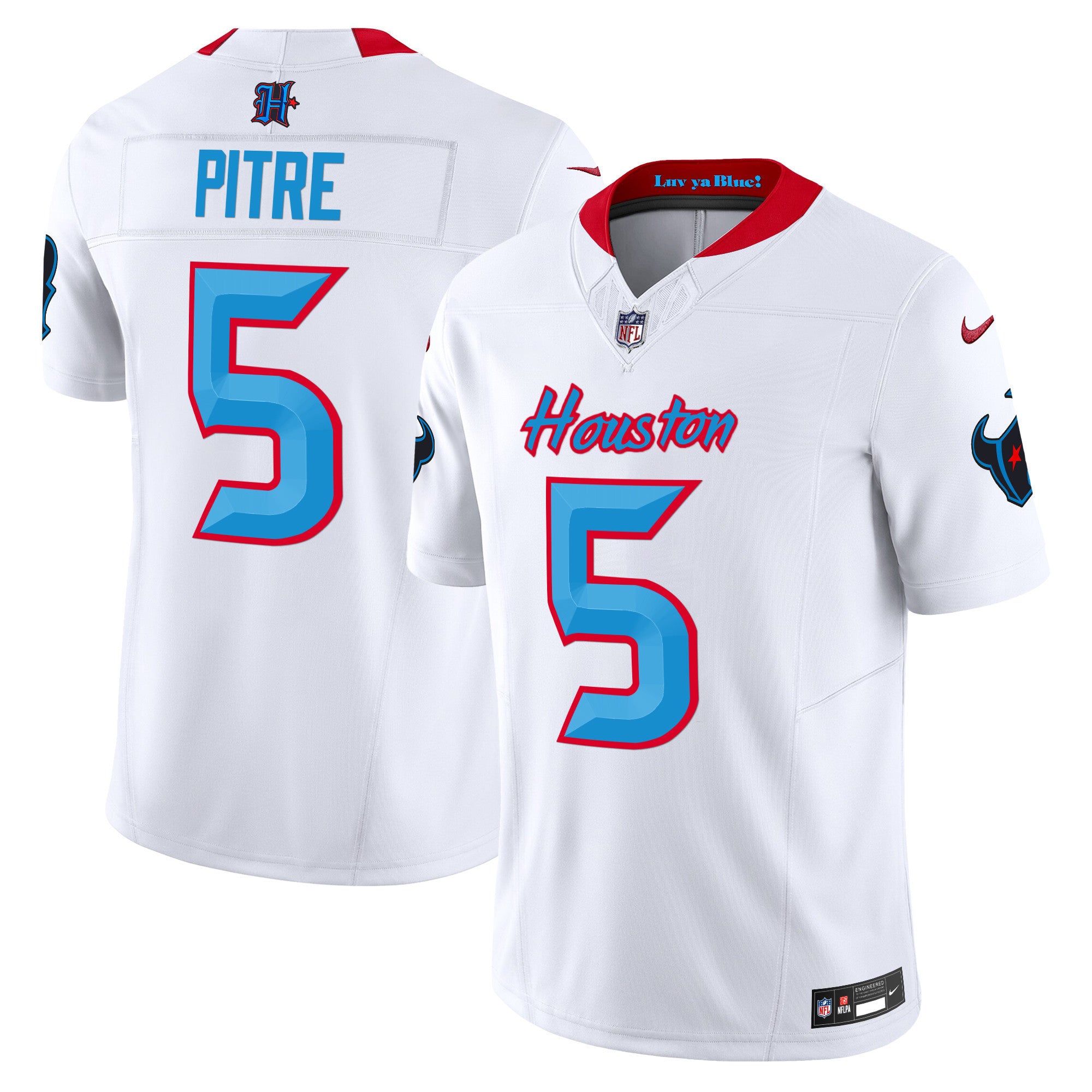 Men's Houston Texans 2024 Vapor Limited Jersey V4 - All Stitched