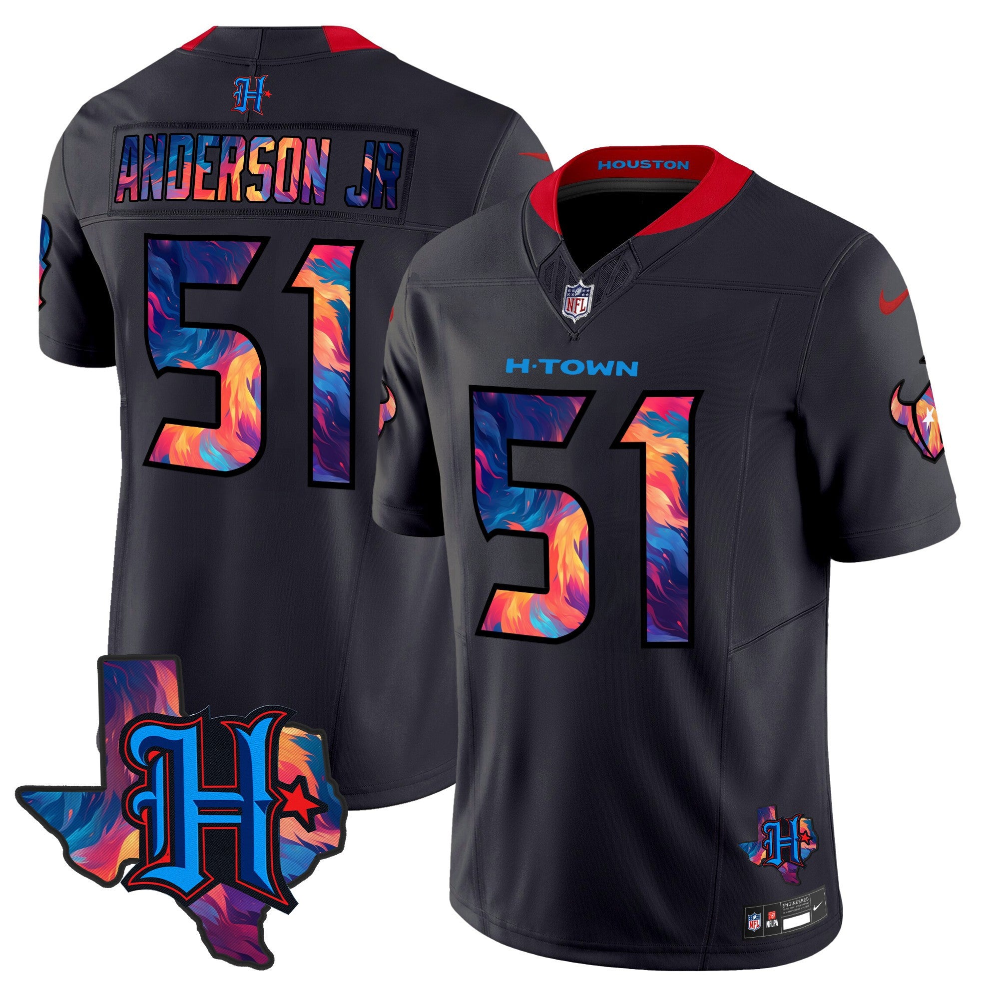 Men's Houston Texans 2024 Special Vapor Limited Jersey - All Stitched