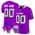 Custom Gender/Name Houston Texans DJ Screw Vapor Limited Jersey - All Stitched
