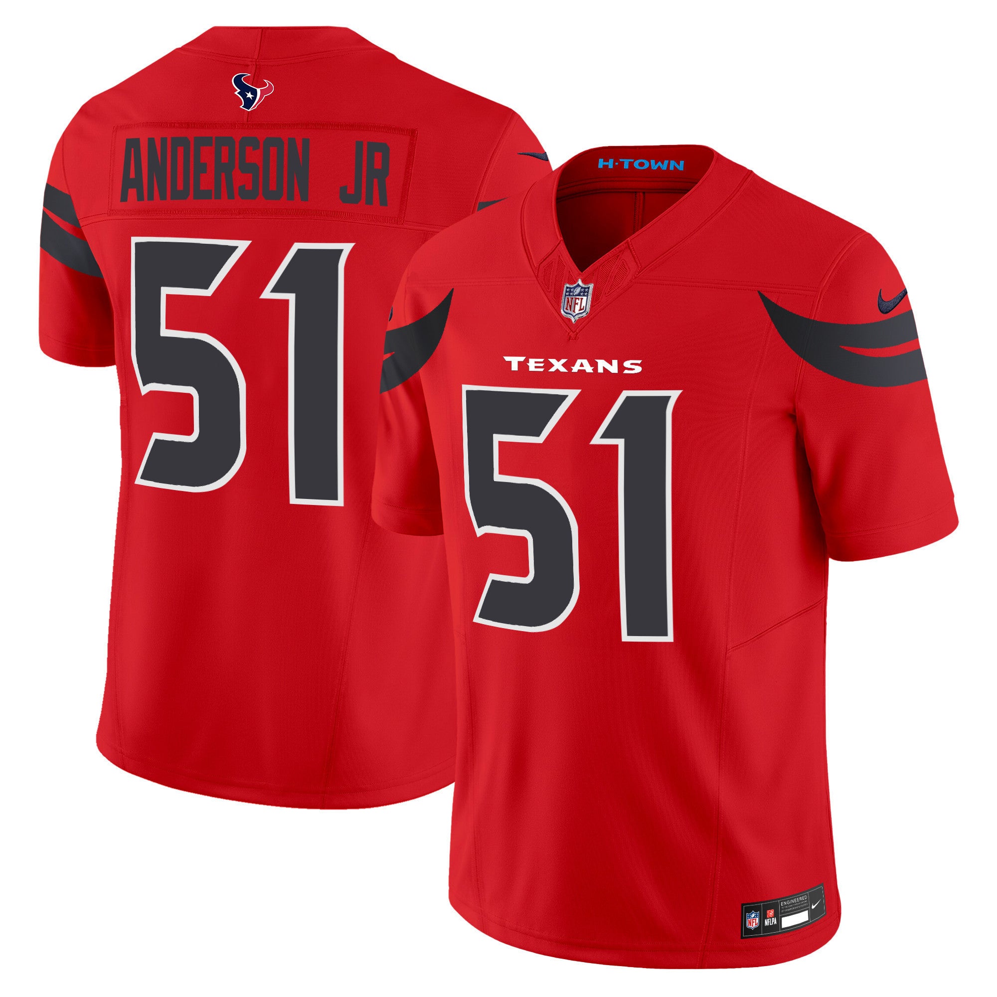 Men's Houston Texans 2024 Vapor Limited Jersey - All Stitched