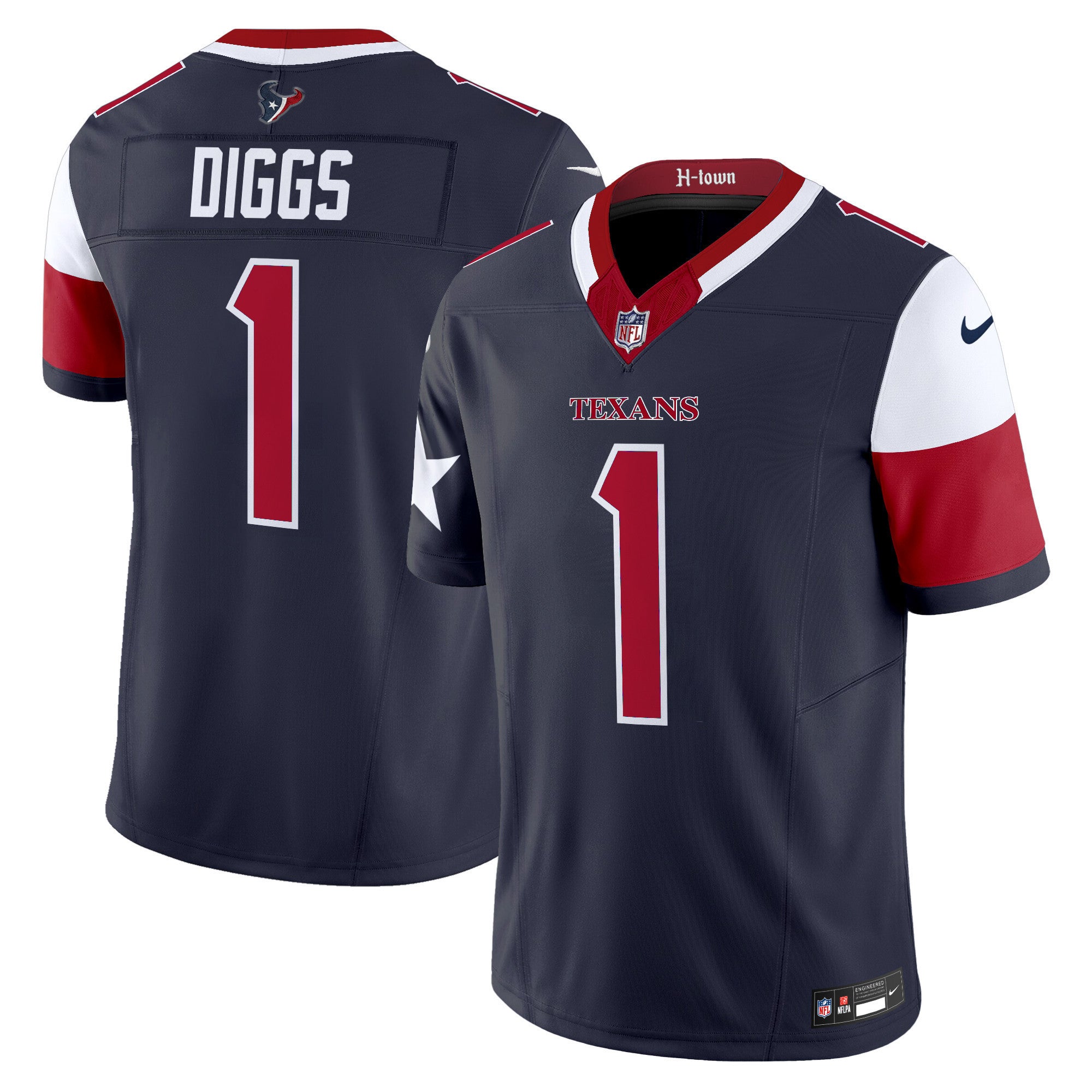 Men's Houston Texans 2024 Vapor Limited Jersey V5 - All Stitched