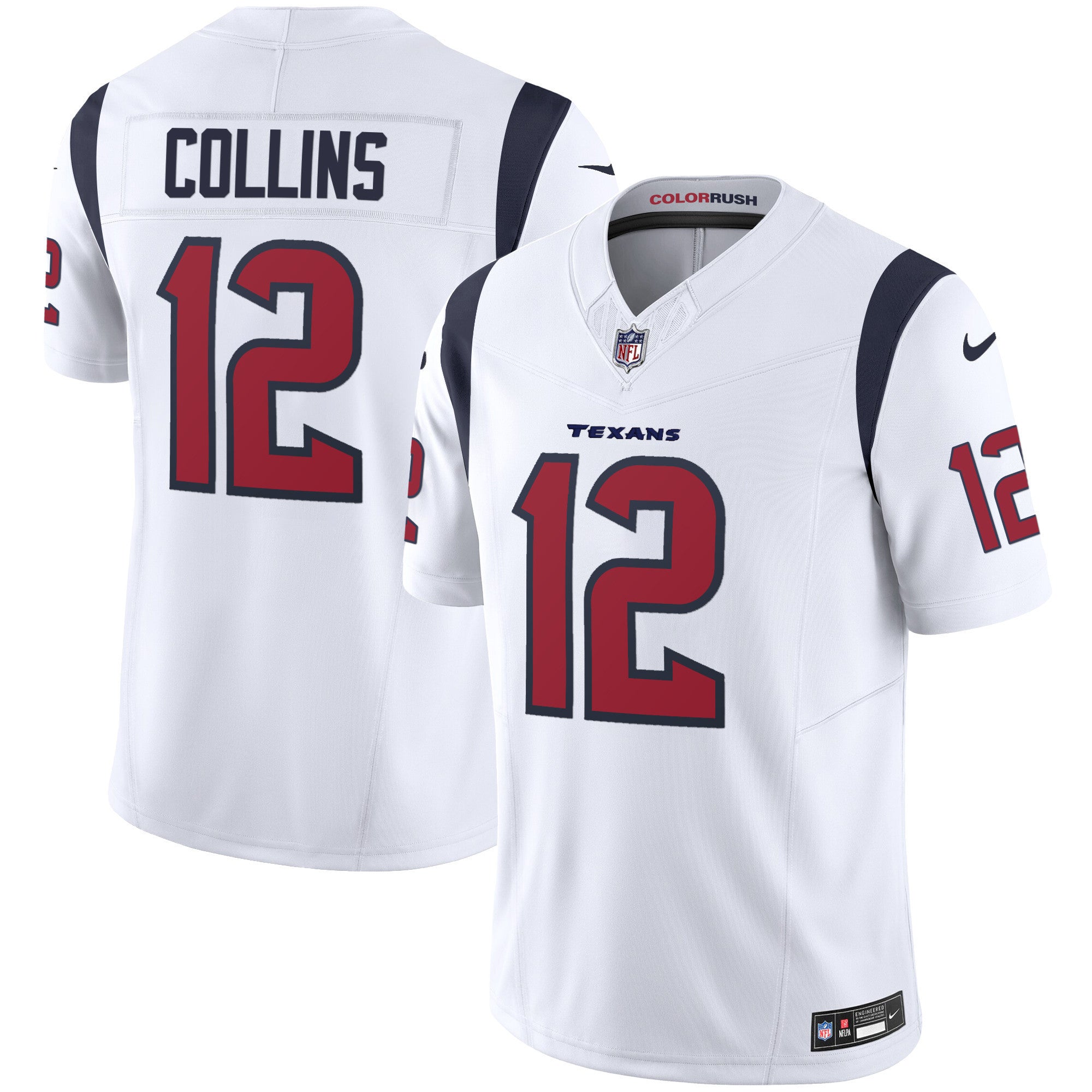 Men's Houston Texans Color Rush Legend Vapor Jersey - All Stitched