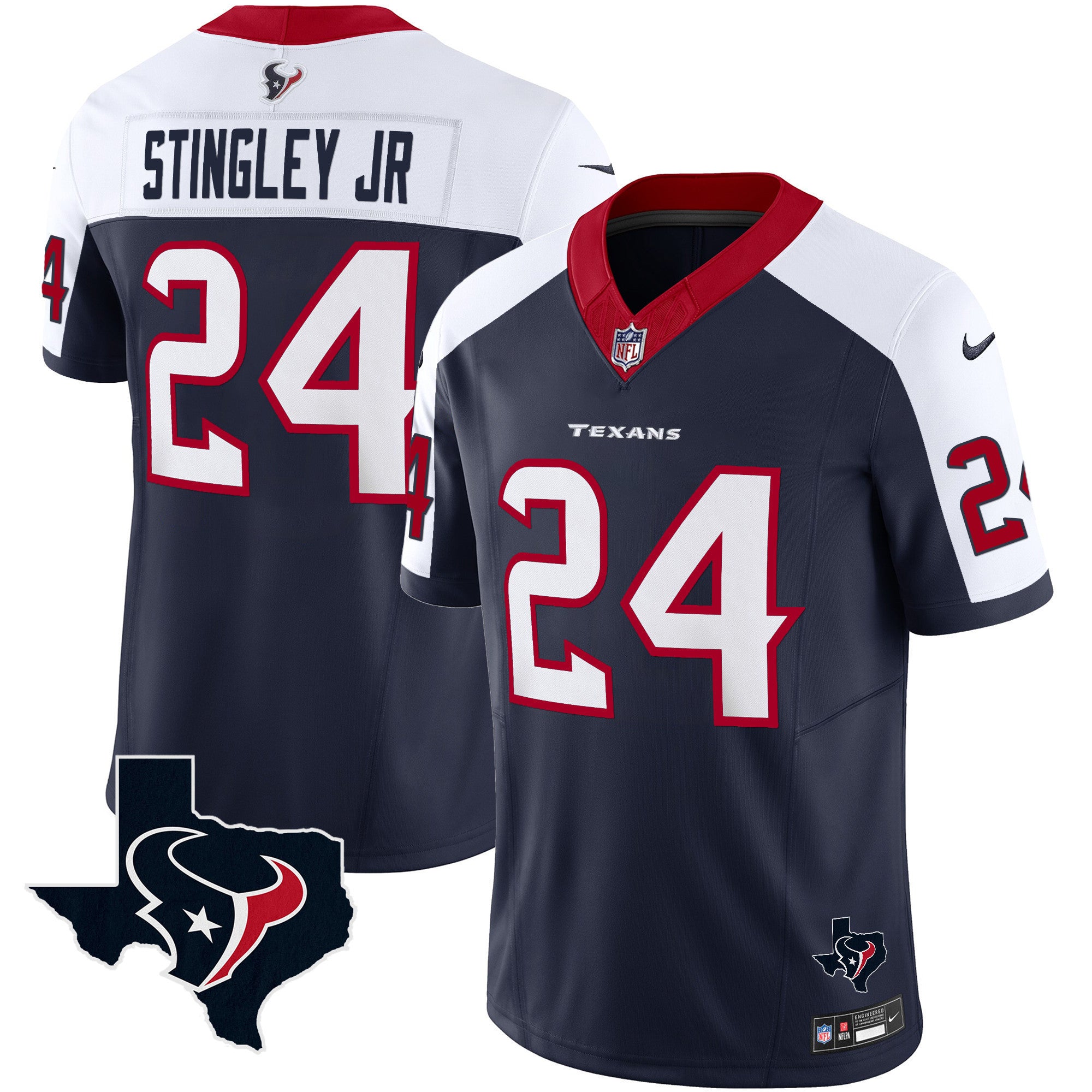Men's Houston Texans Vapor Limited Jersey V8 - All Stitched