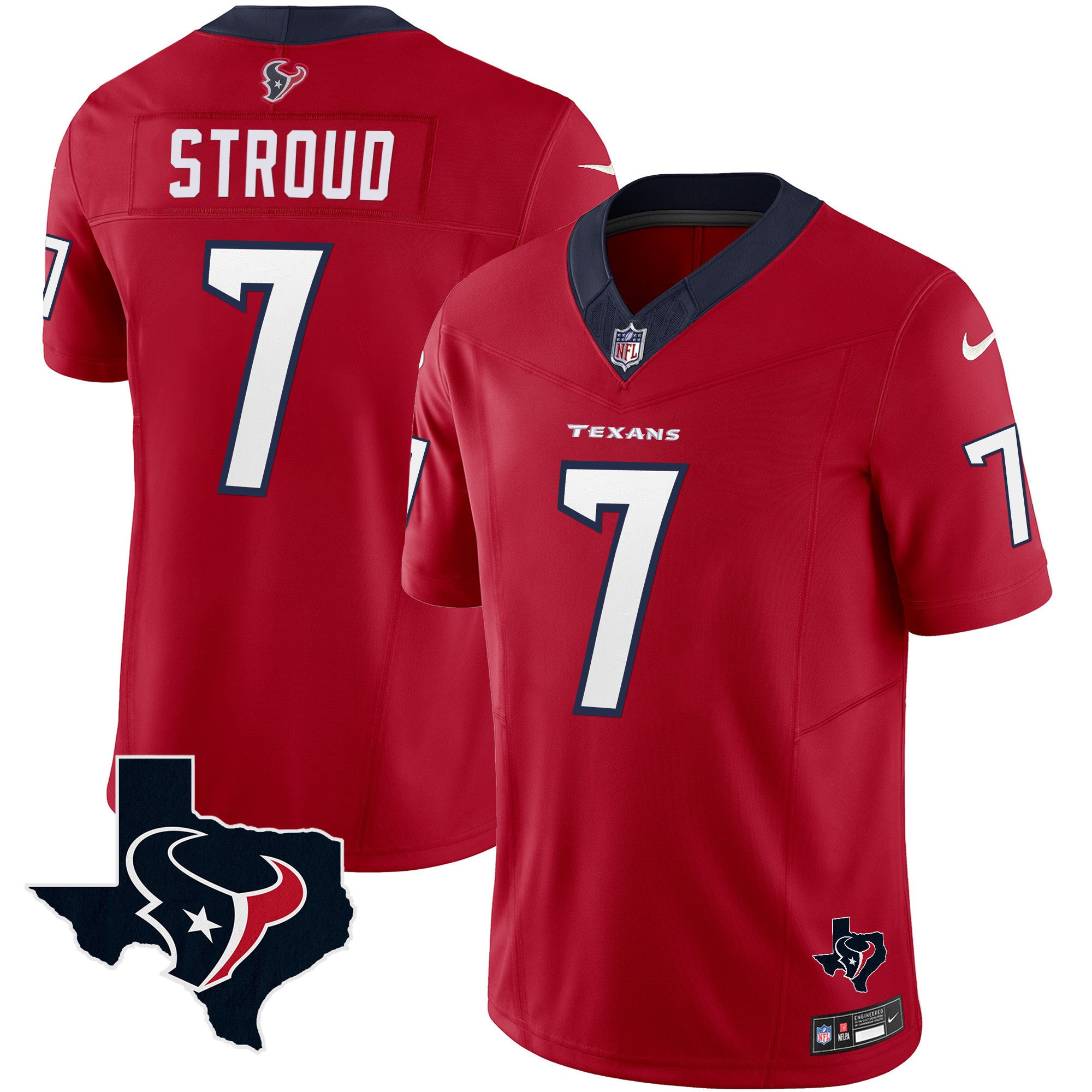 Men's Houston Texans Vapor Limited Jersey V8 - All Stitched