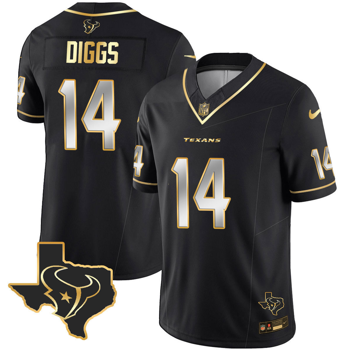 Men's Houston Texans Vapor Limited Jersey V8 - All Stitched