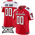 Texas Tech Red Raiders 2024 Vapor Limited Custom Jersey - All Stitched