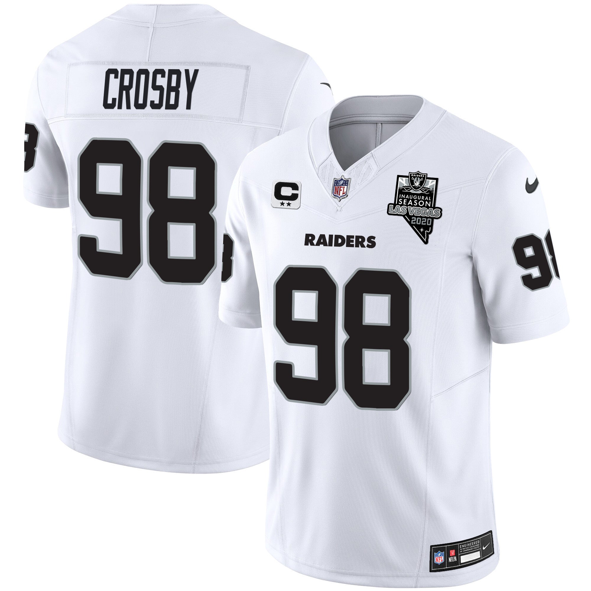 Men's Raiders Vapor Limited Jersey - All Stitched