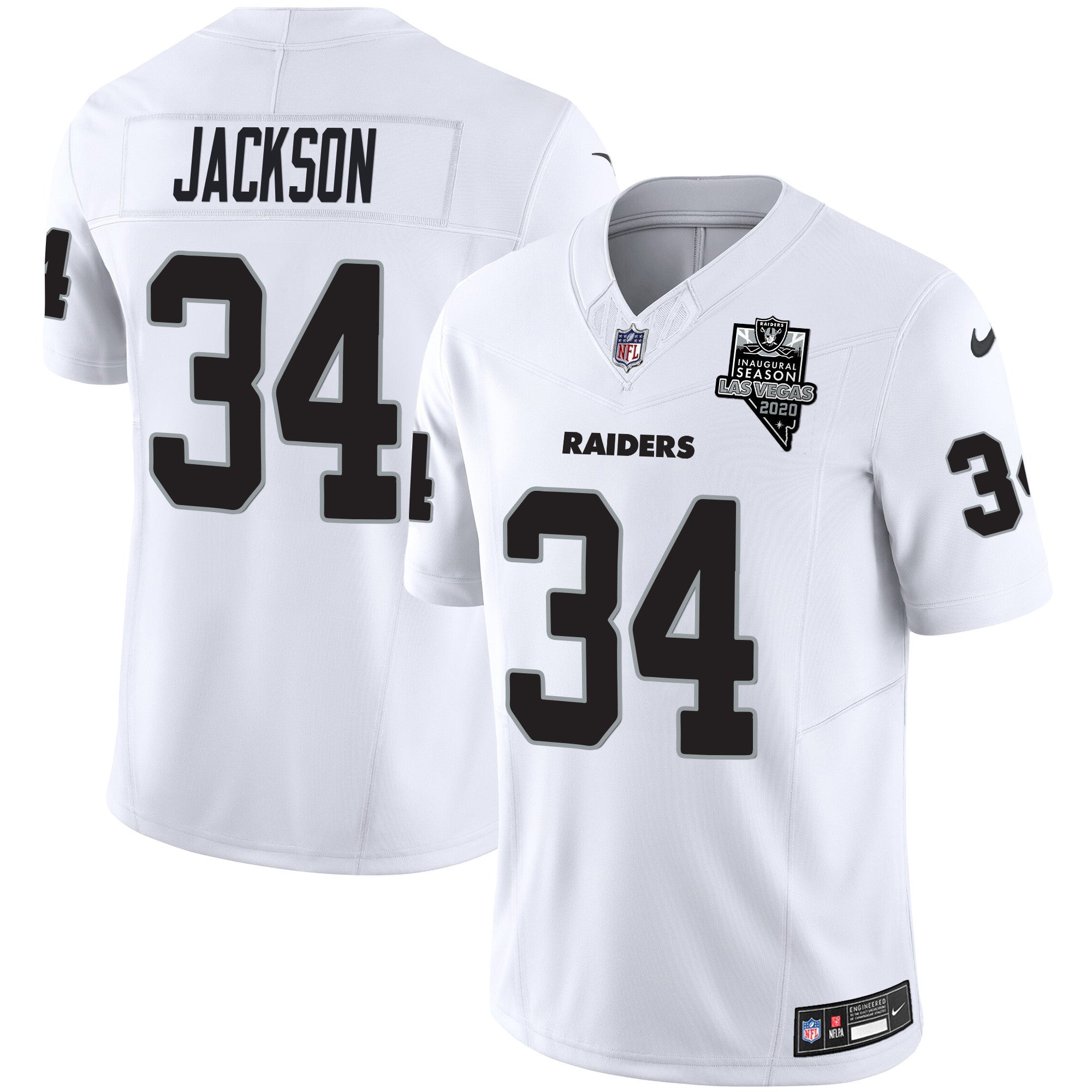 Men's Raiders Vapor Limited Jersey - All Stitched